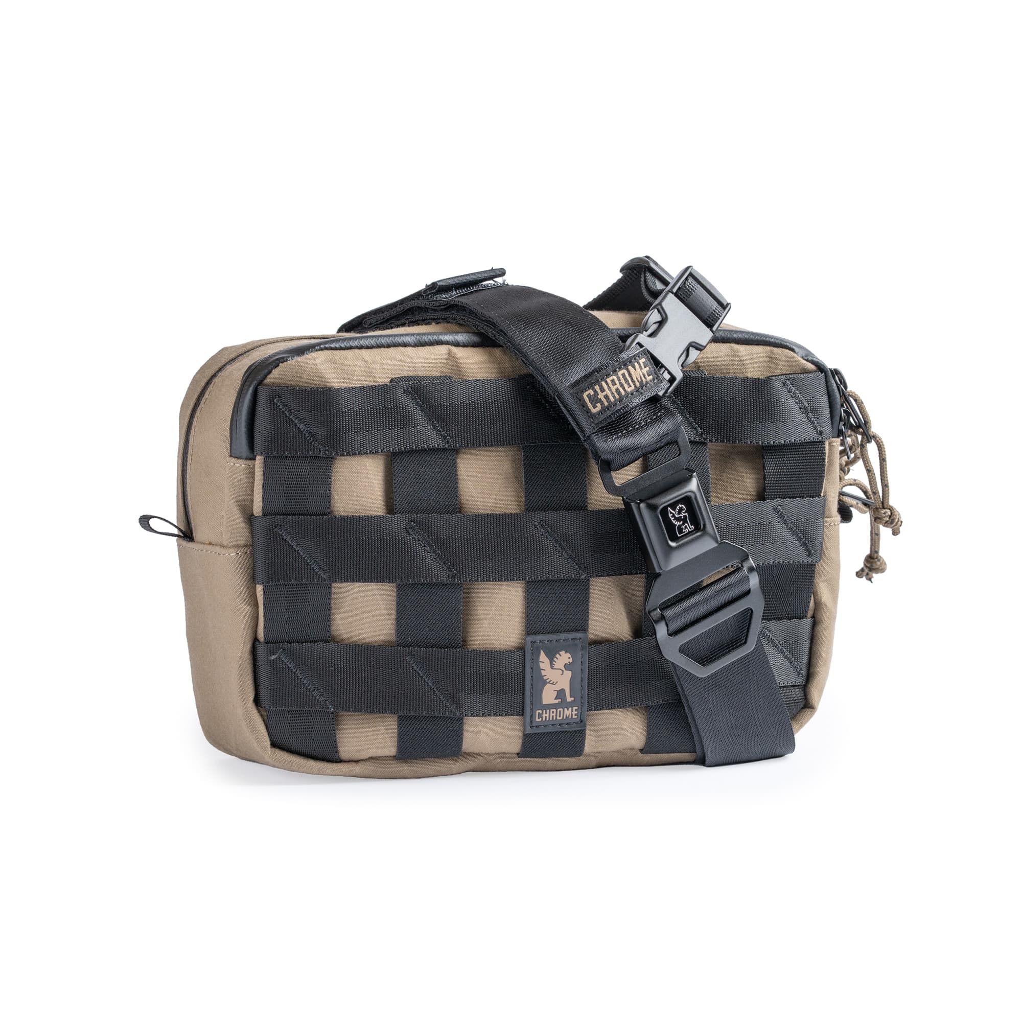 The updated Barrage 5L Sling in brown #color_coyote x