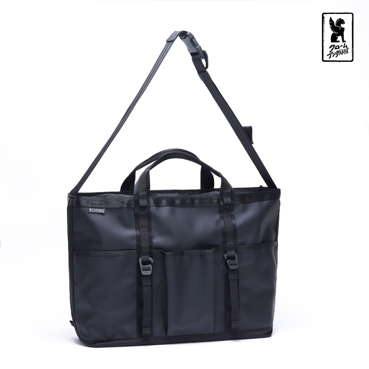 The Japan designed Grocery 28L Tote in Matte black #color_matte black