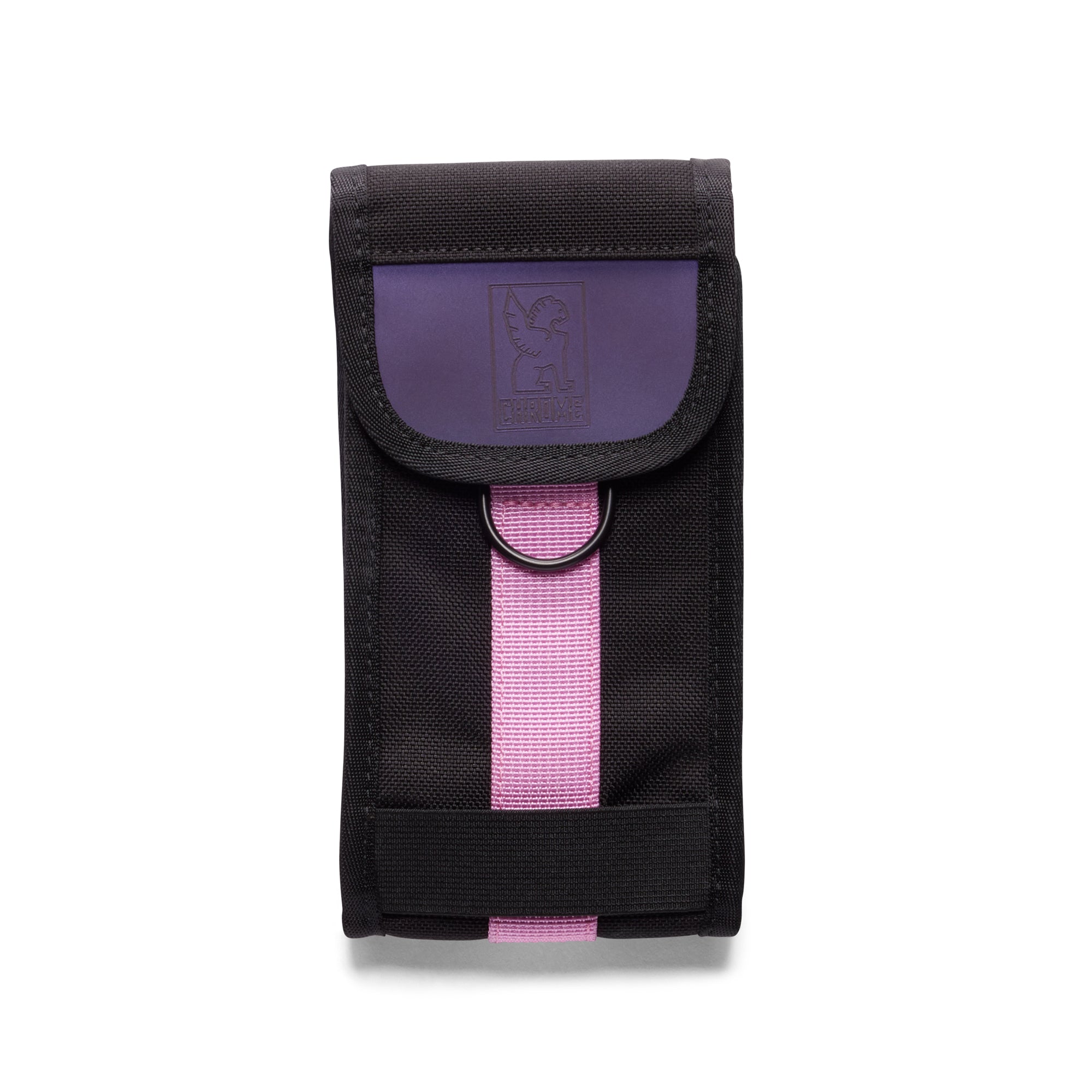 Large phone pouch in rainbow reflective #color_rainbow reflective