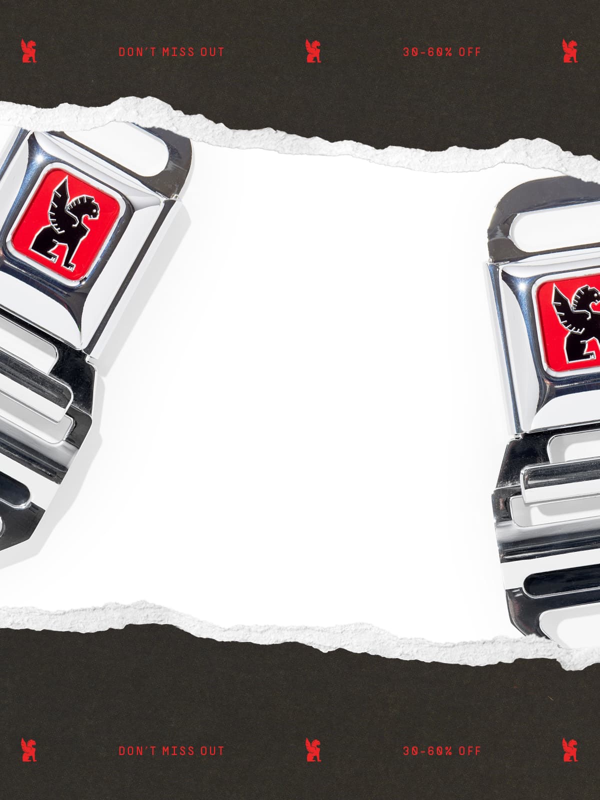 Cyber Monday starts today with silver iconic Chrome buckles