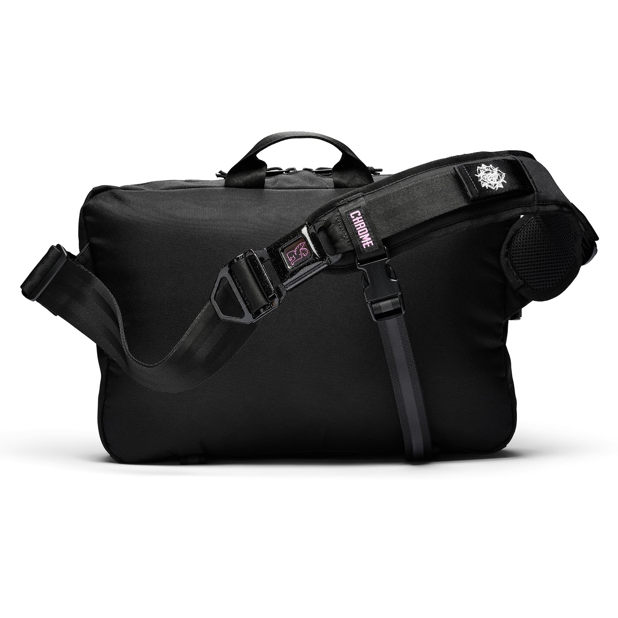 The back of the Kadet Max in Pride Rio Rose Black #color_rio rose black