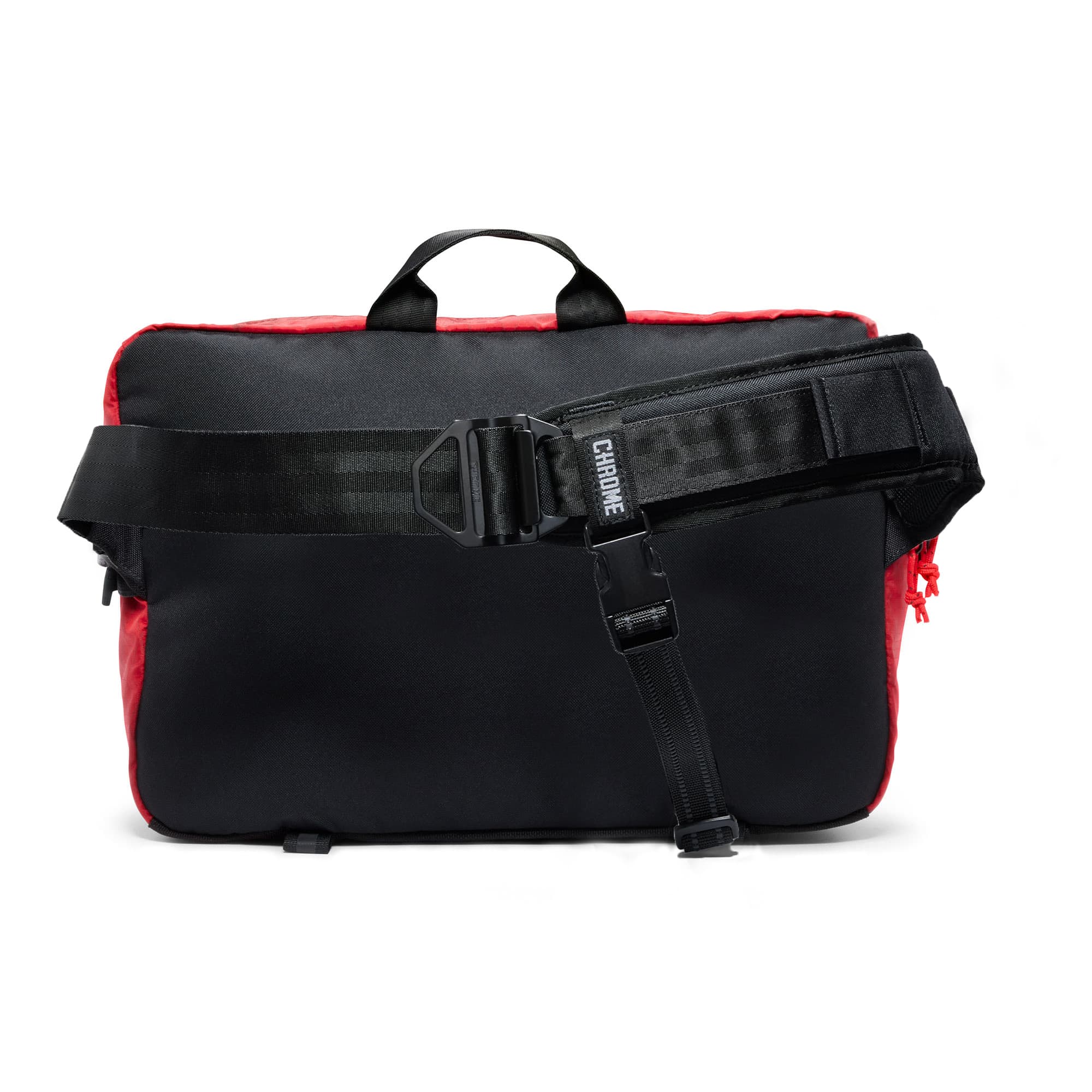 The back of the Kadet Max Slide in Red X #color_red x