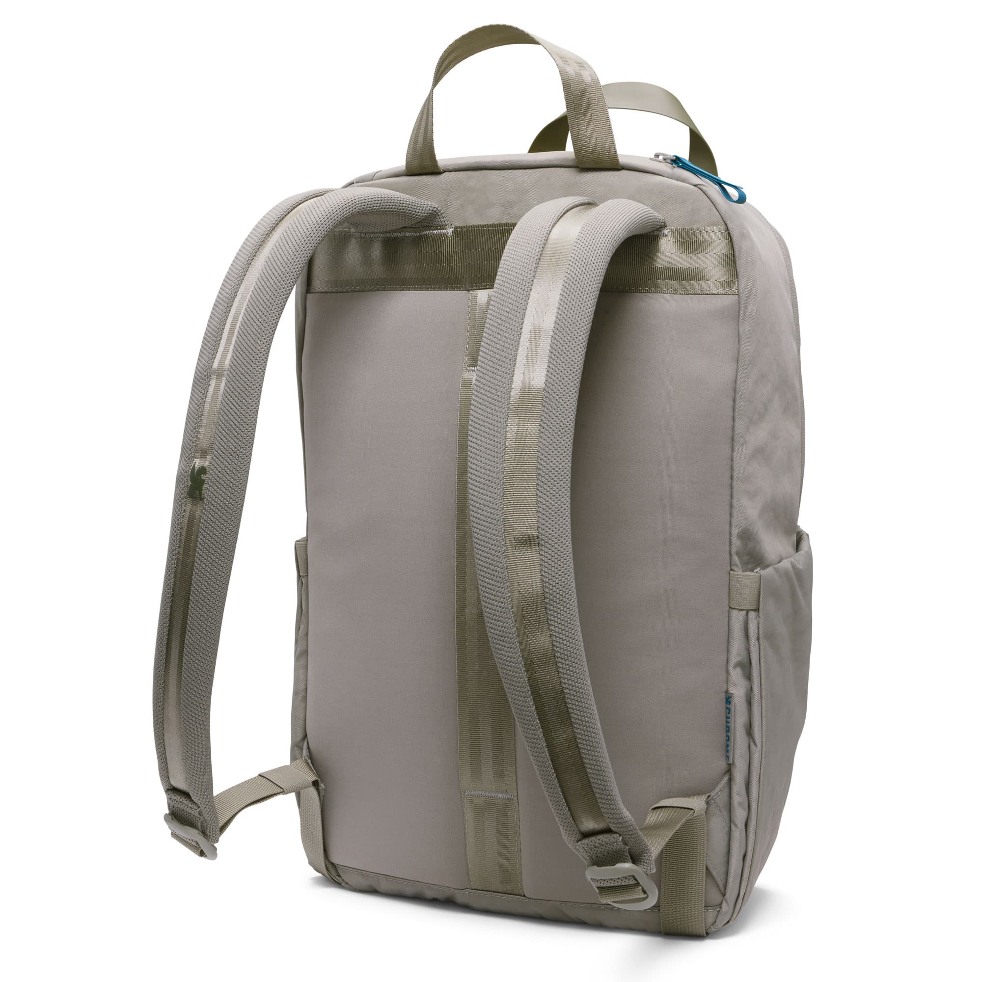 Highline Backpack back view in sage #color_sage