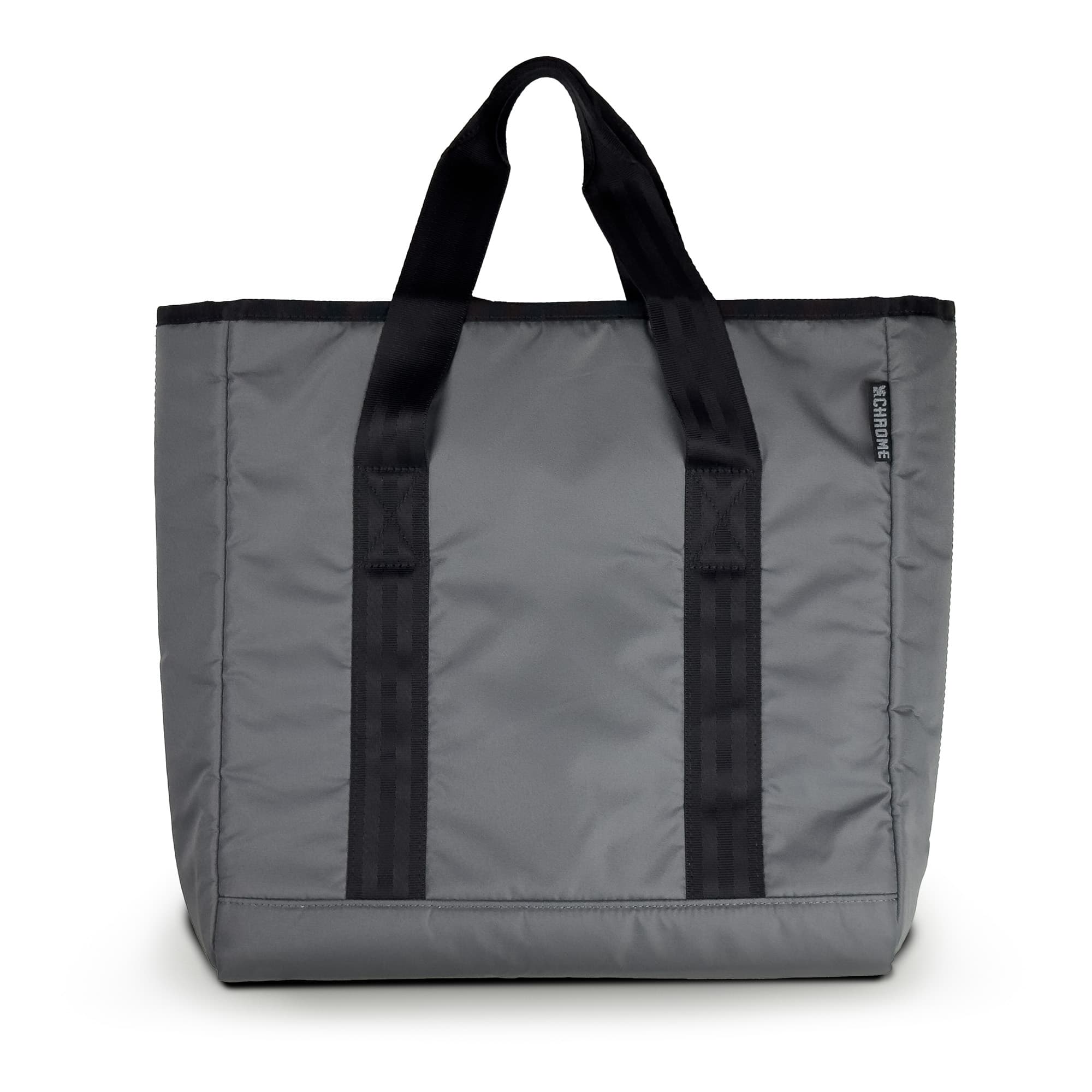 Full front view of the Warsaw Tote in black #color_black