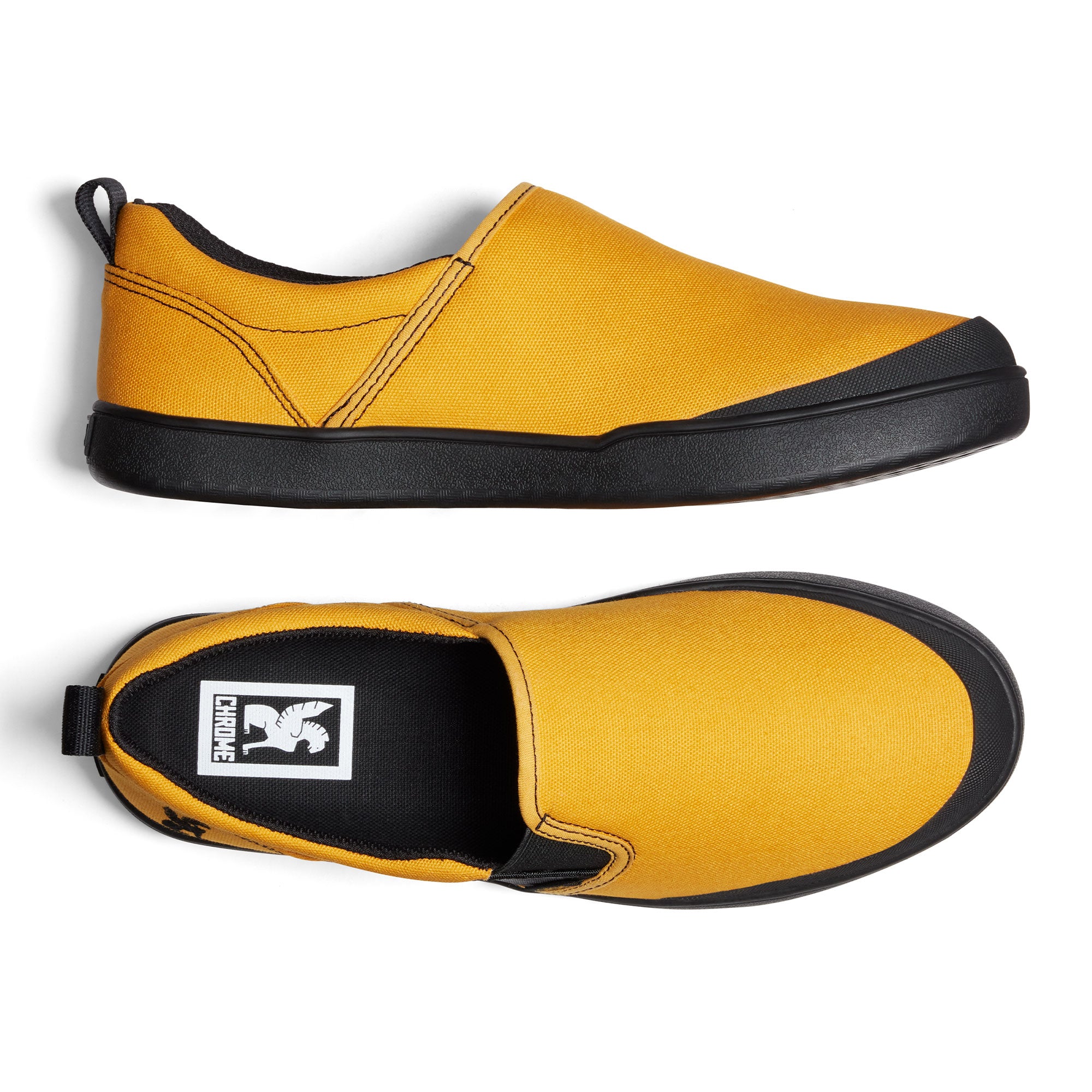 Boyer slip on in amber view from the top #color_amber