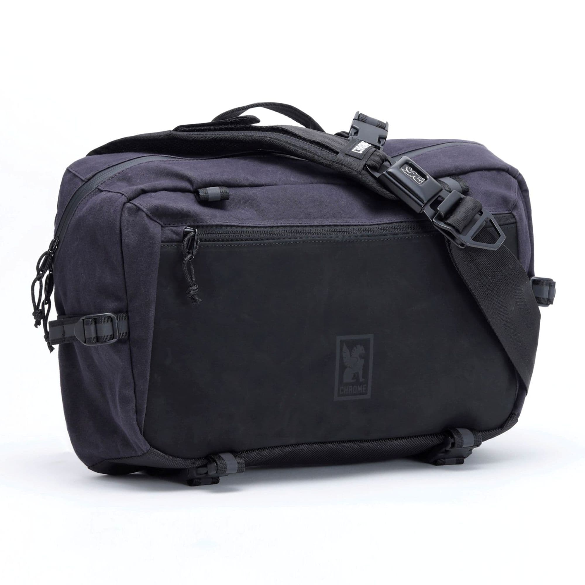 chrome kadet tarp Chrome Industries Kadet Max 15L Sling Black Canvas Leather