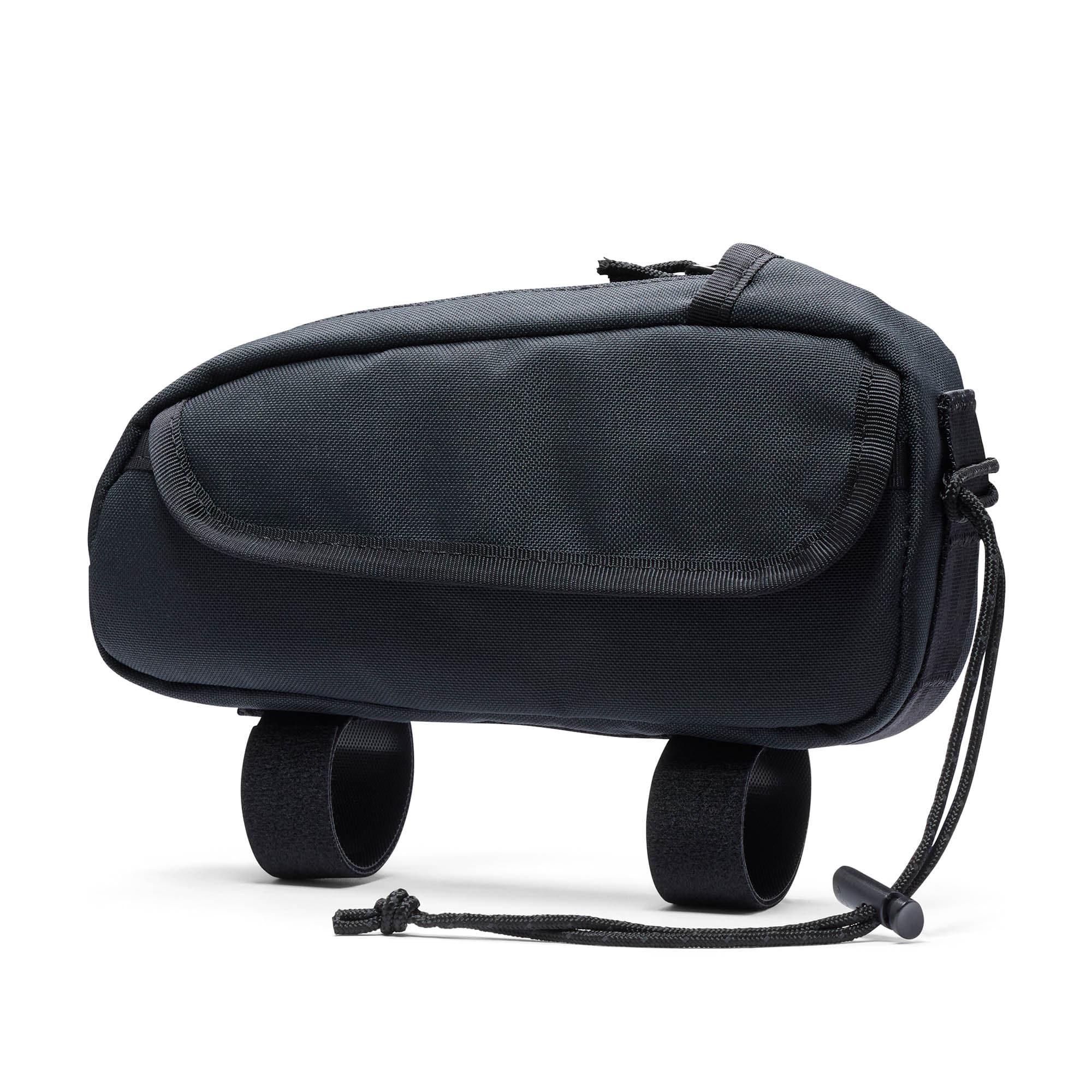 Holman top tube bag in black side view #color_black