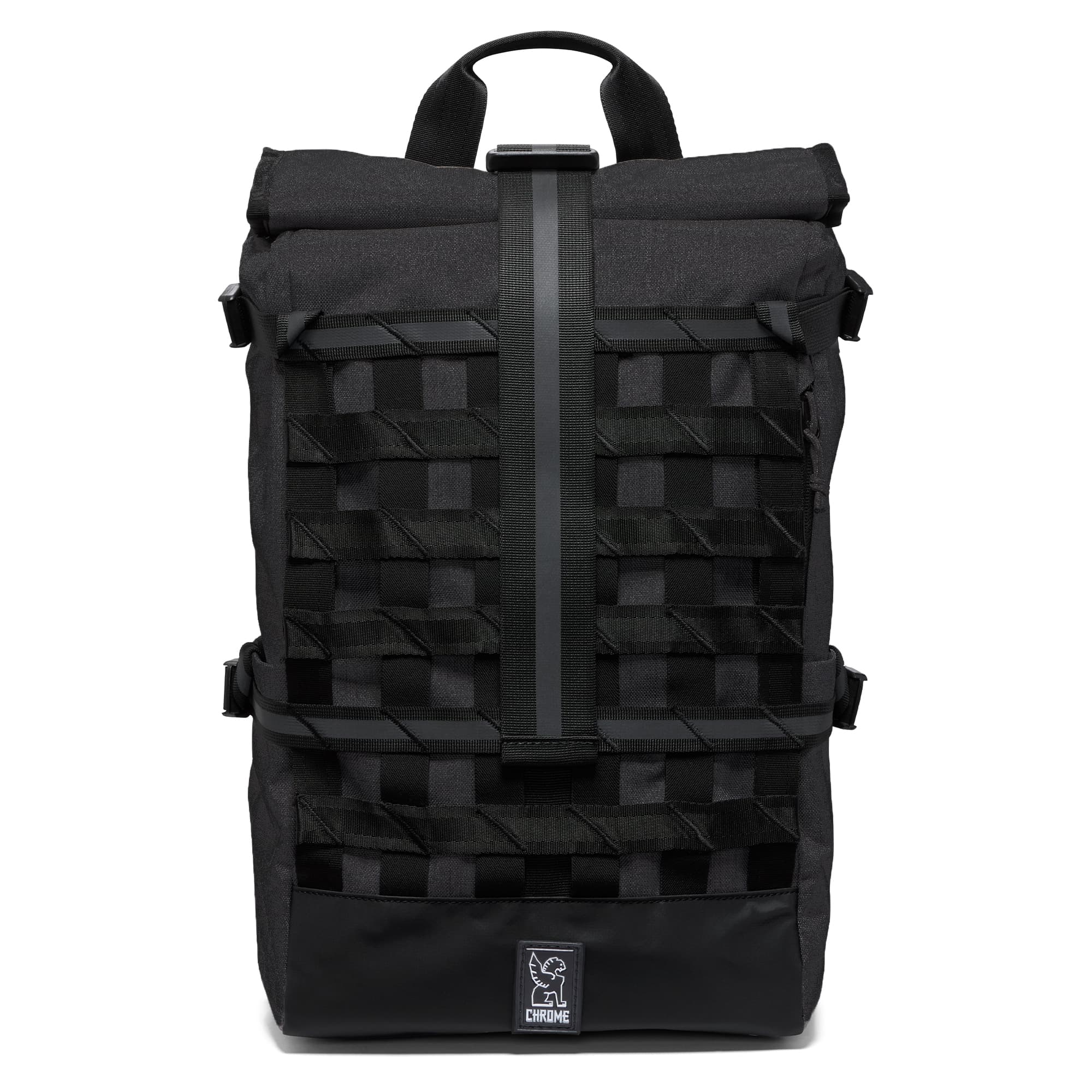 Barrage 22L in black full front view #color_black