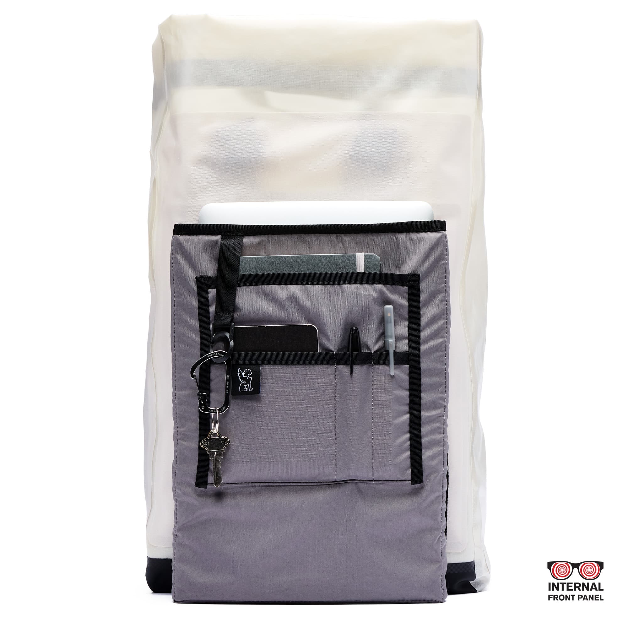 The inside of the Urban Ex 30L in future white #color_future white