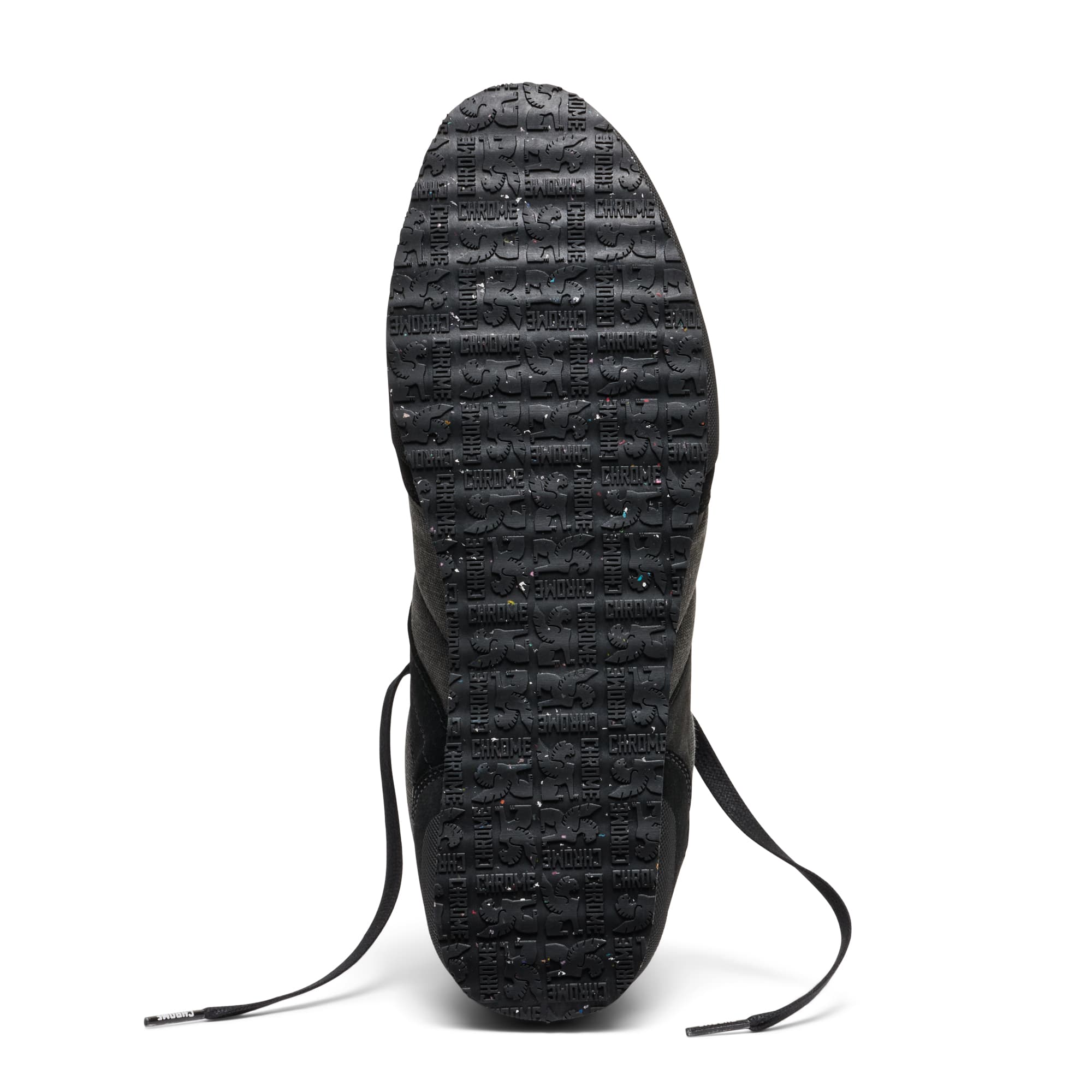 The bottom of the Naito sneaker in grey and black #color_black / grey