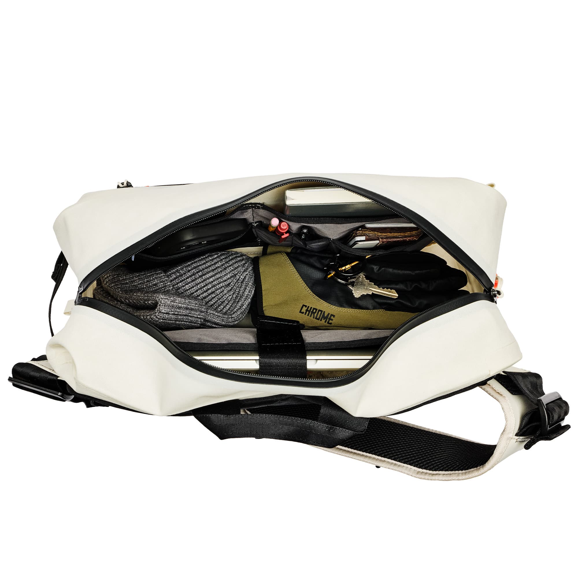 The inside of the Kadet Max in future white #color_future white