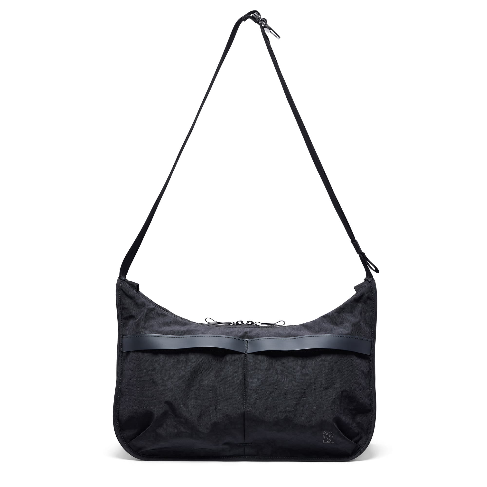 Yoyogi crossbody in black full front #color_black