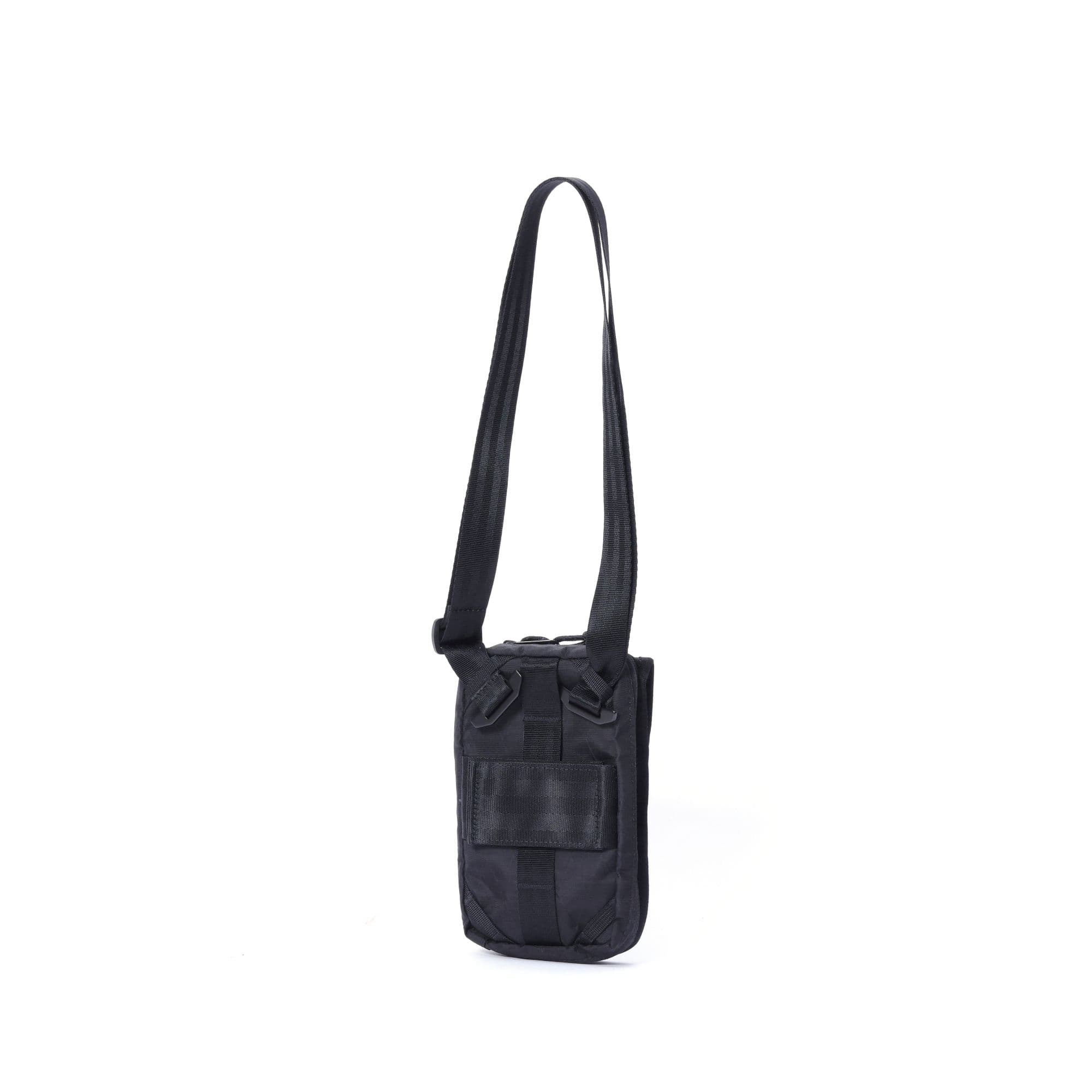 The back of the Travel Tech Pouch in black