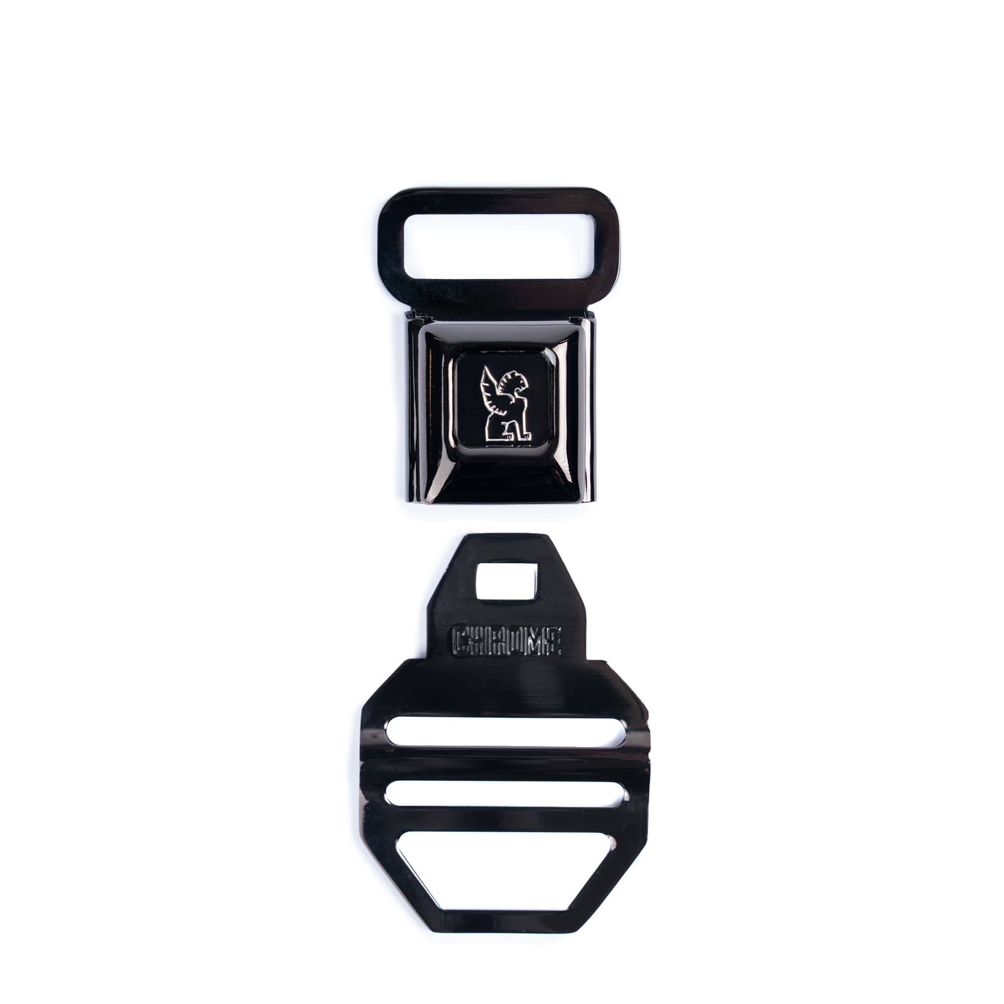 The new SM Buckle in the Black Chrome color open #color_black chrome