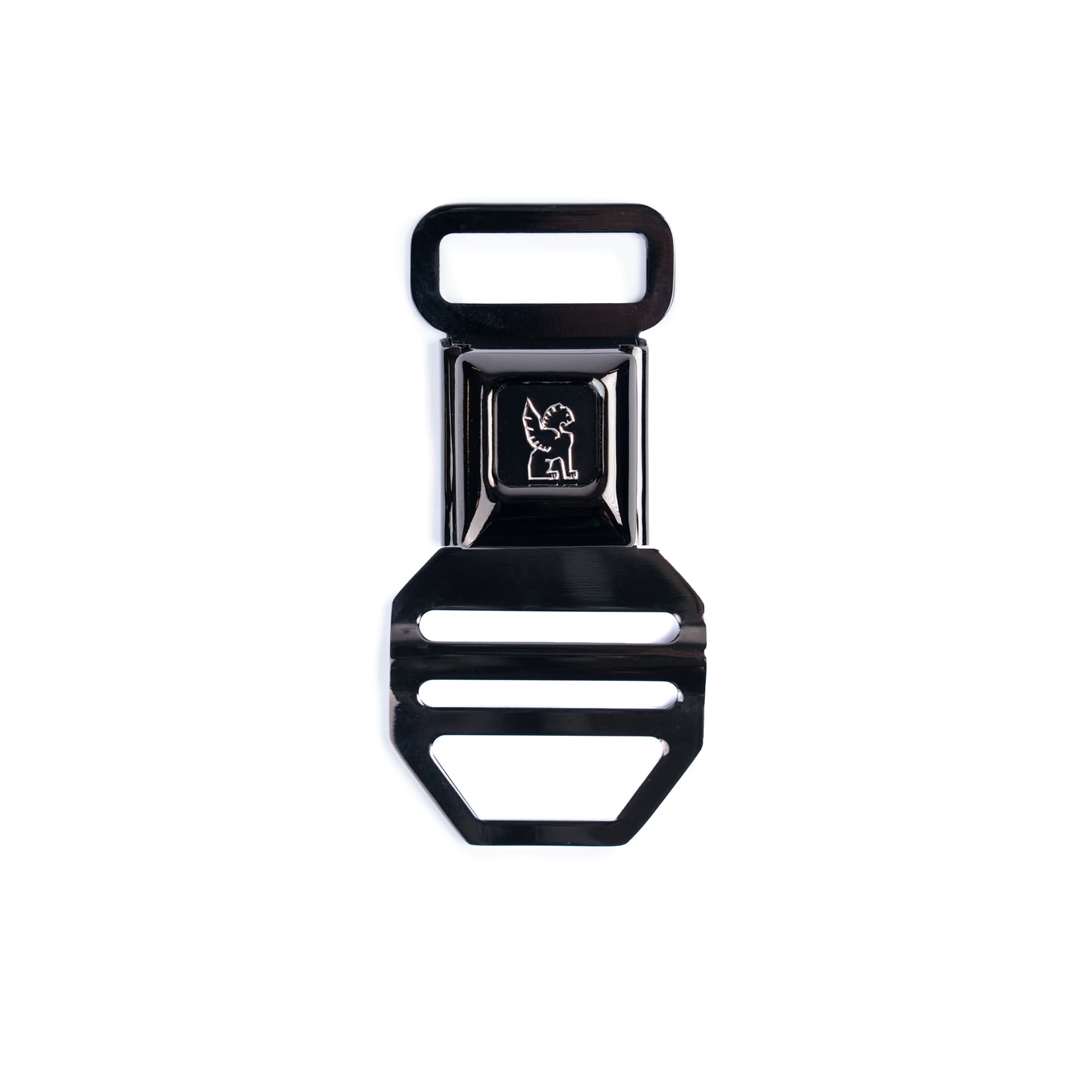 The new SM Buckle in the Black Chrome color #color_black chrome