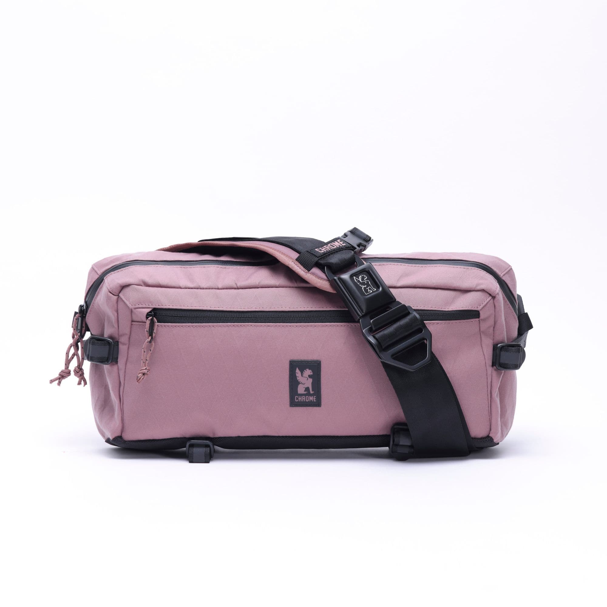The full front of the Kadet sling in mauve pink #color_mauve x