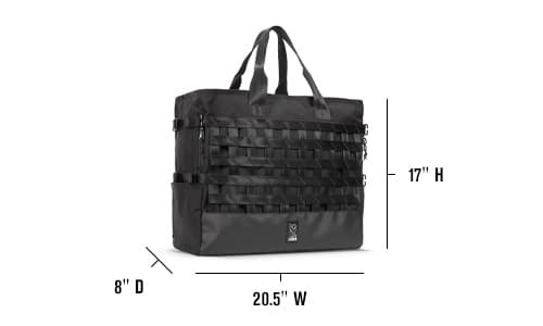 Barrage Duffle measurement image