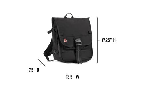 Warsaw Medium Backpack measurements image