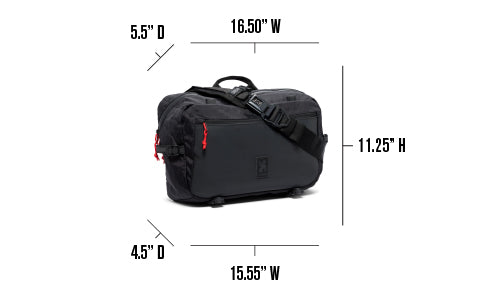 Measurement image for the Kadet Max Sling