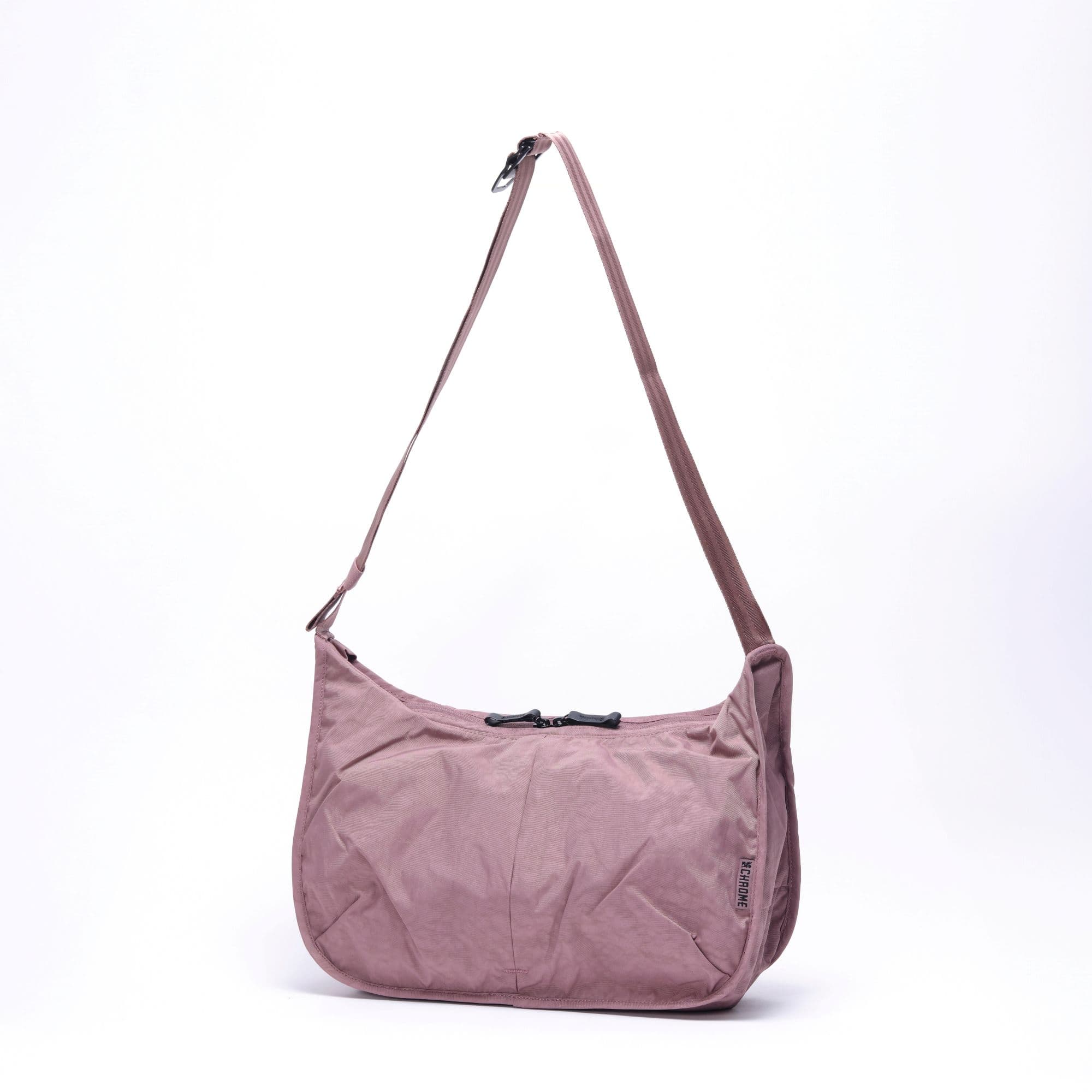 The back of the Yoyogi shoulder bag in pink #color_mauve