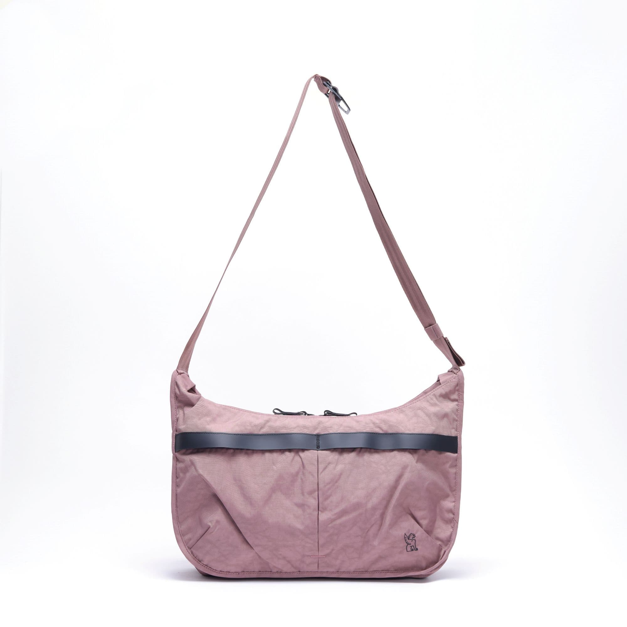 The full front of the Yoyogi shoulder bag in pink #color_mauve