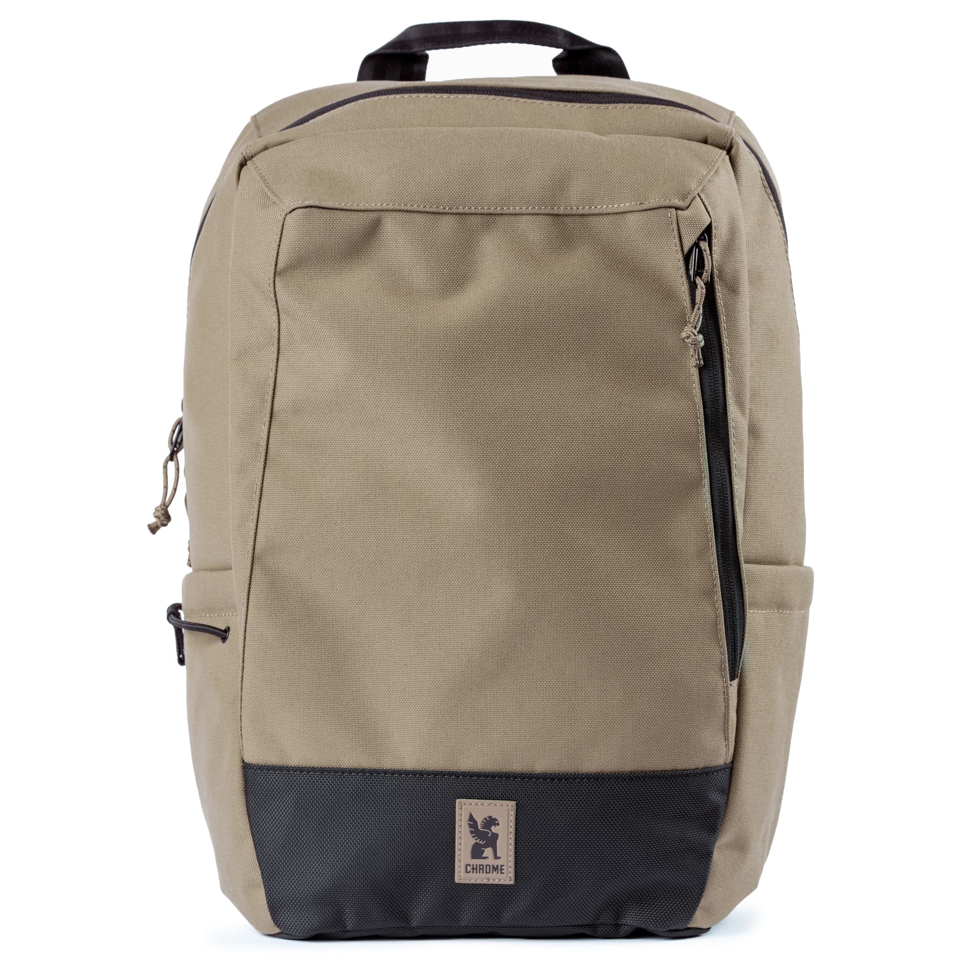 The full front of the new Recruit 22L Backpack in Coyote brown #color_coyote