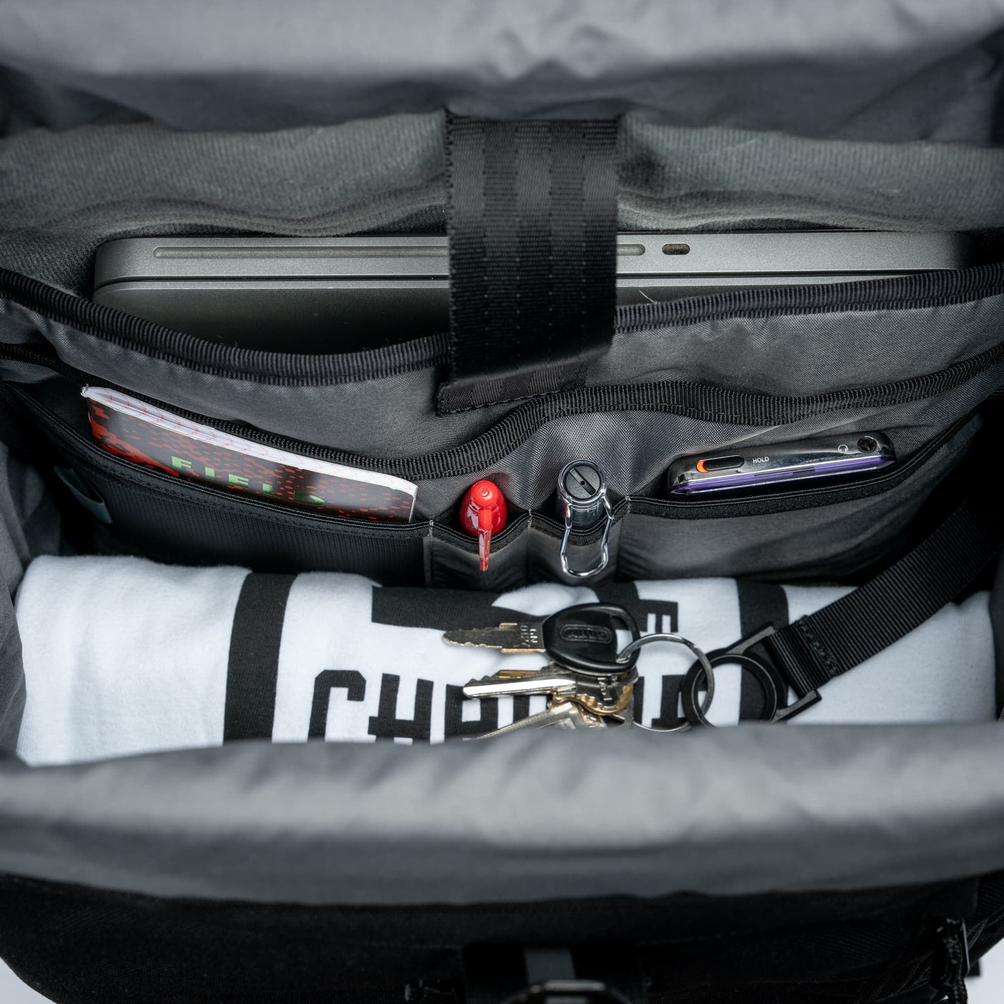 The inside of the new 26L Initiate packed out