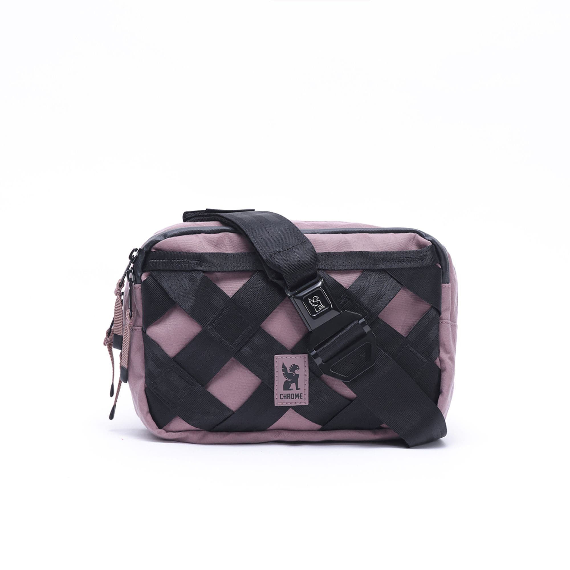The full front of the Barrage 5L Sling in pink #color_mauve x