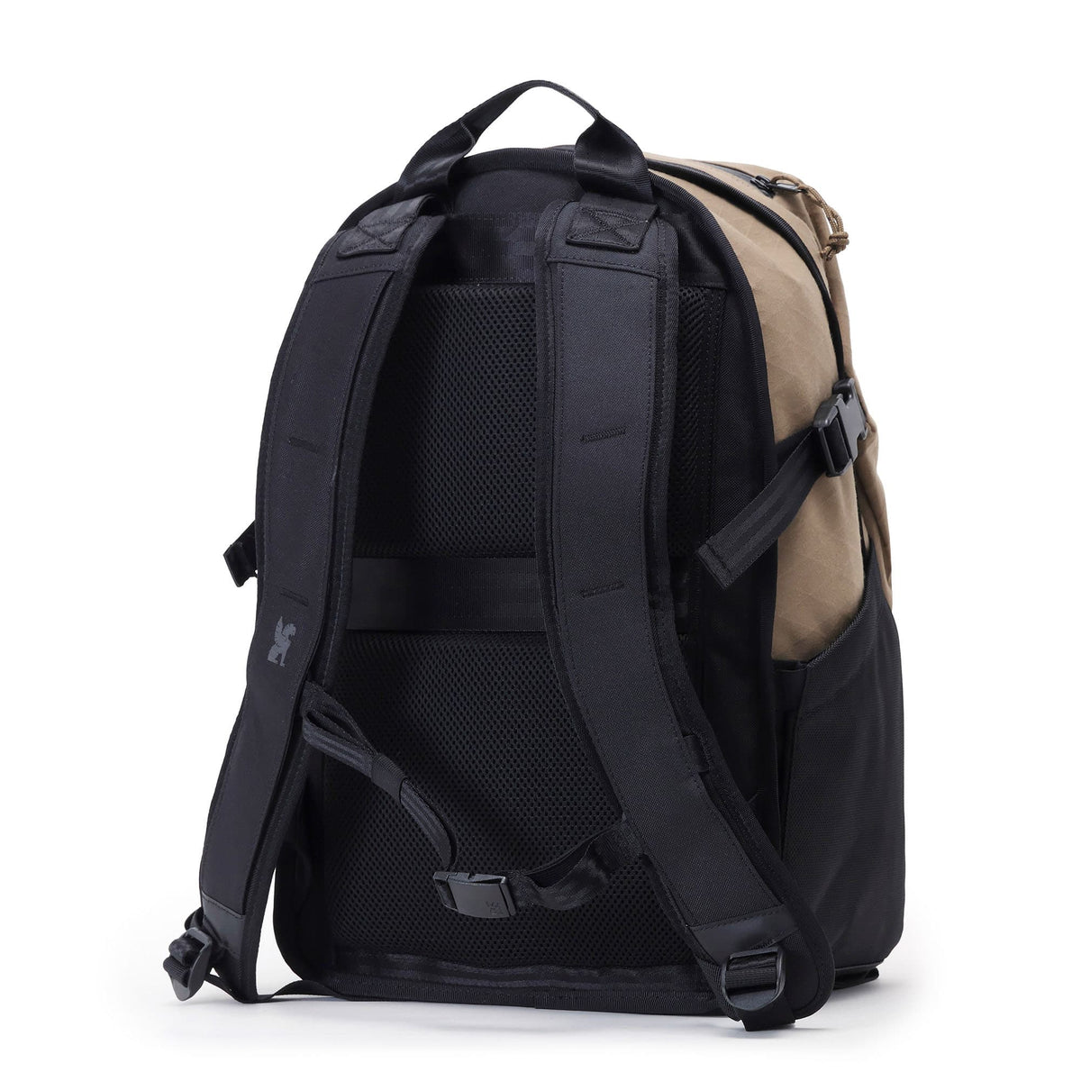 The back of the Extlek Pack now in Coyote X brown #color_coyote x
