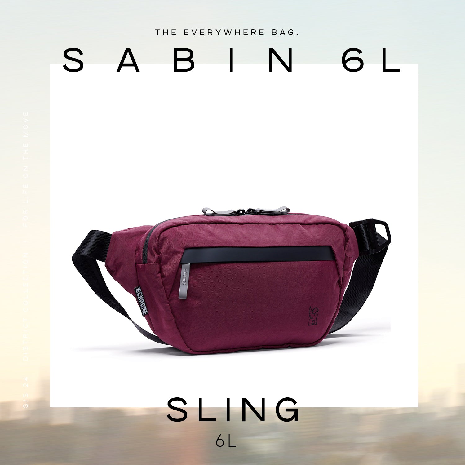 Sabin 6L Sling in royale, part of the district collection