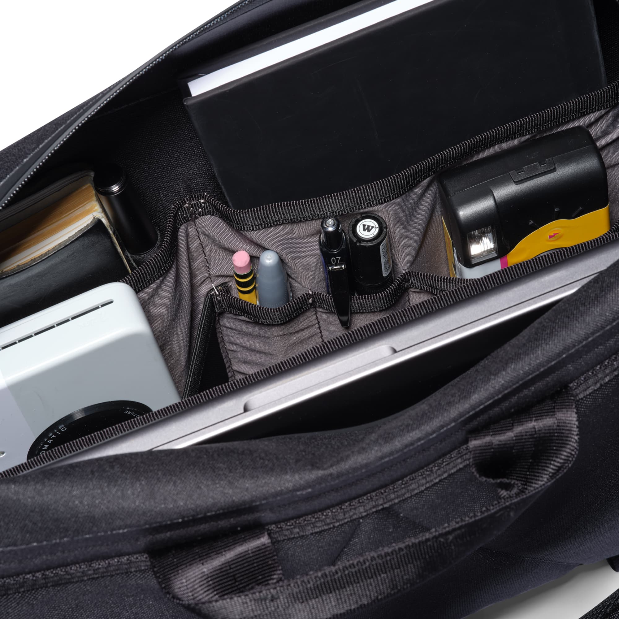 Close up inside the waterproof Kadet Max #color_black