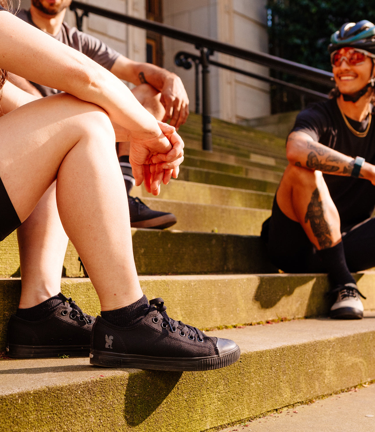 Merino blend no show sock shown on a man mobile size image