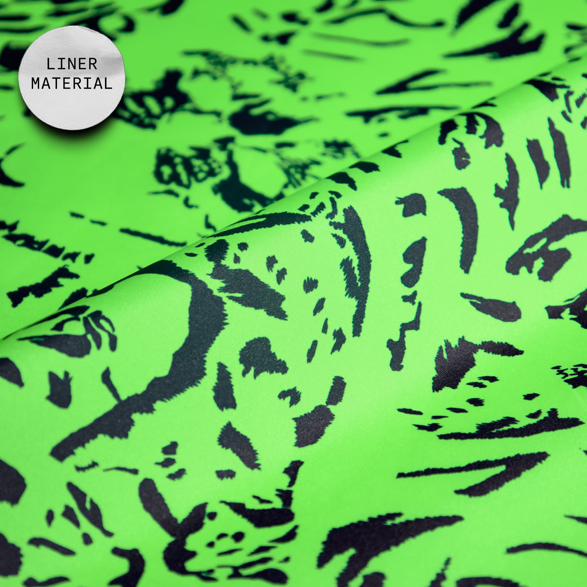 Ruckas Messenger collab with ALC liner swatch #color_black / alc green