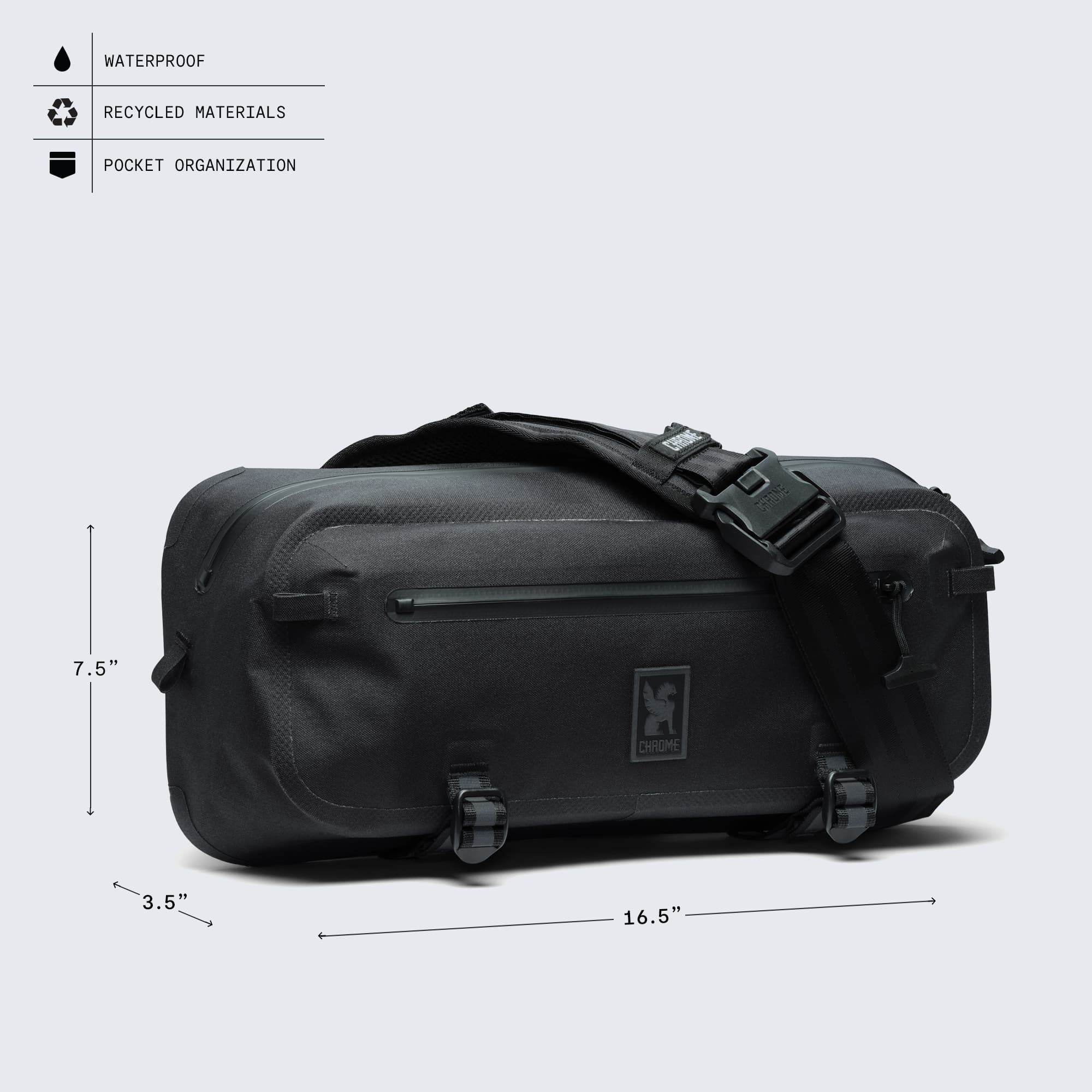 The Waterproof Kadet measurements