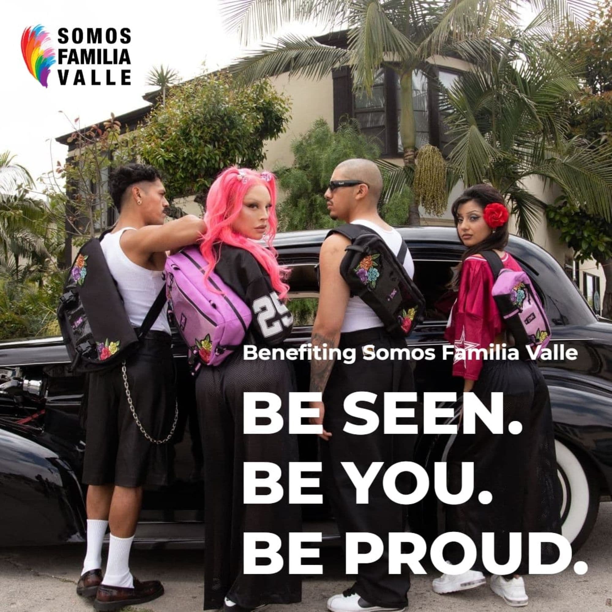 Benefiting for Pride MD Seatbelt buckle in Pink Glitter #color_pink glitter