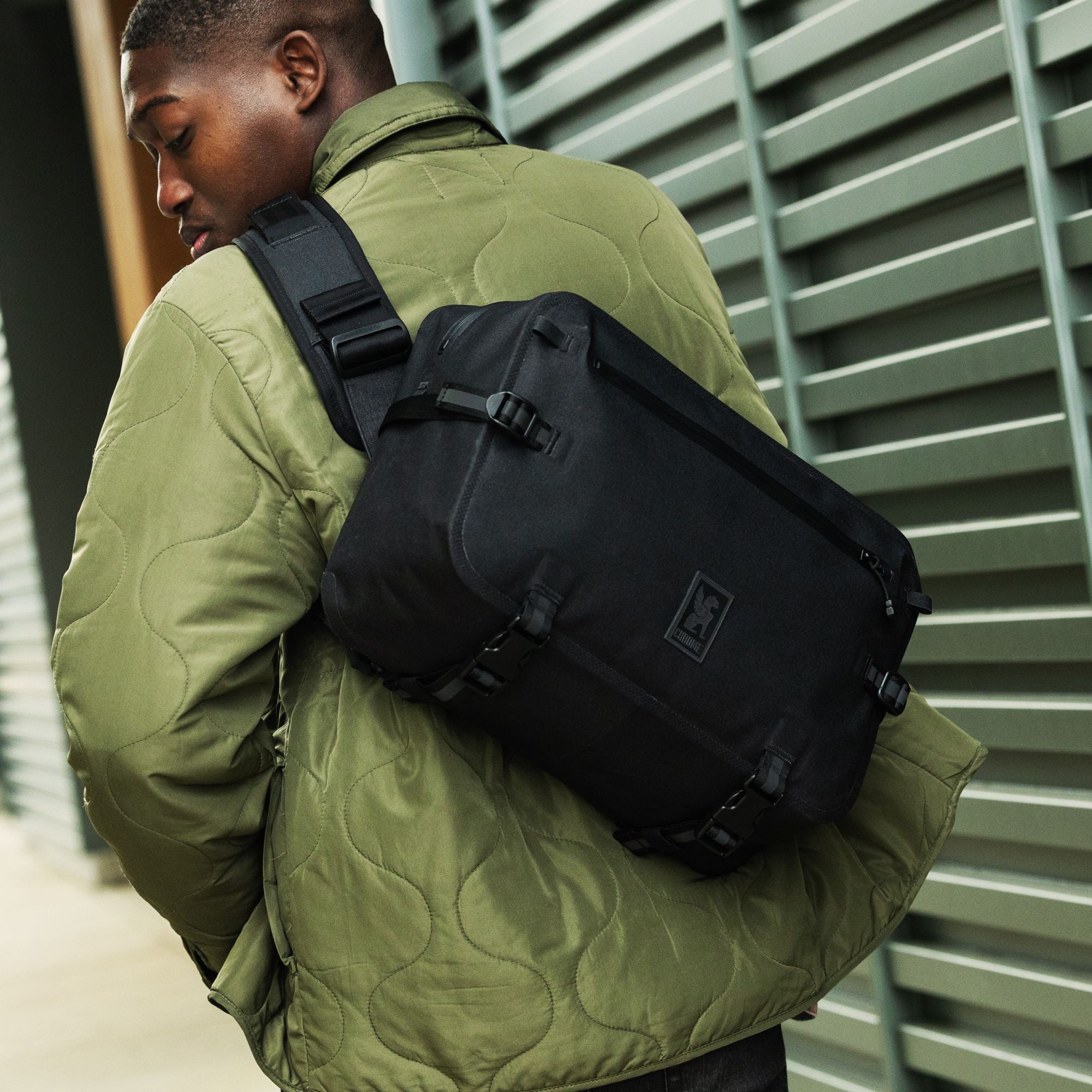 The Waterproof Kadet Max worn by a guy #color_black