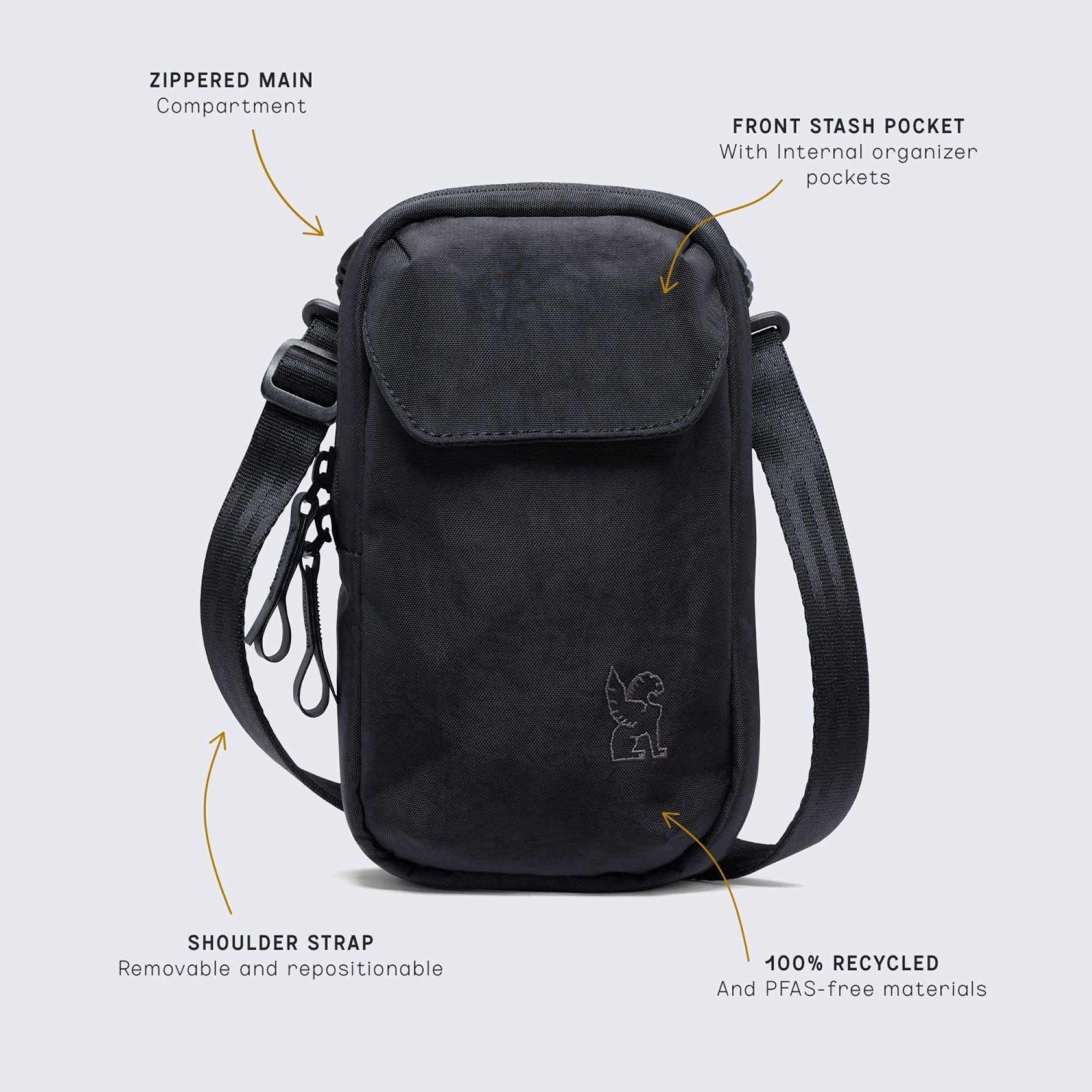 features for the logan pouch