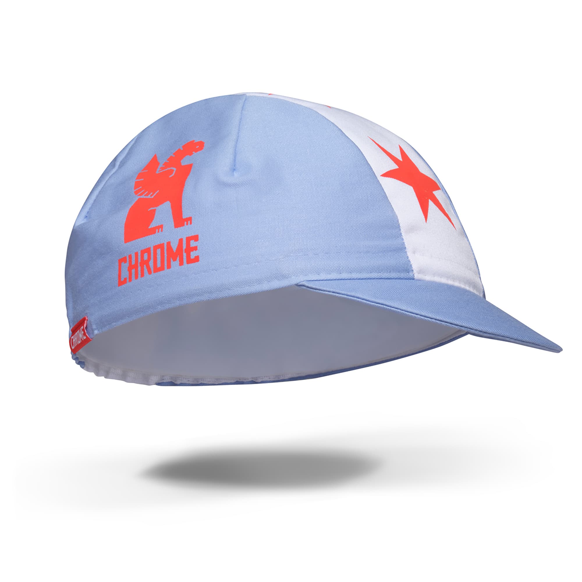 Chrome Chicago Rides Cycling Cap front view #color_chicago