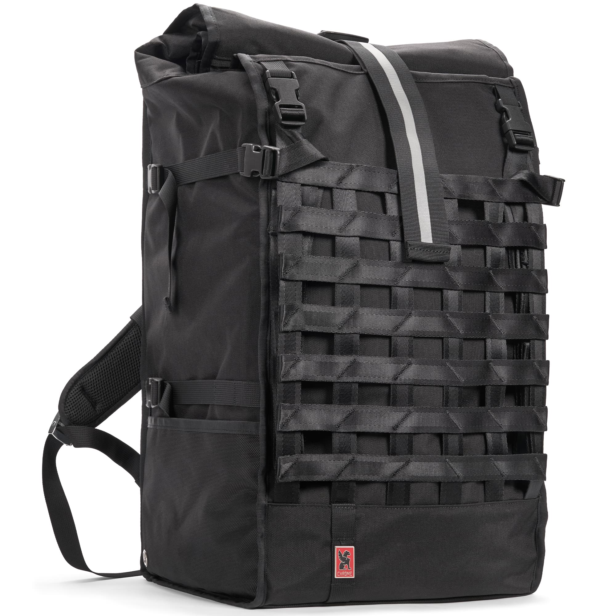 Weather resistant 80L Barrage Pro #color_black/red