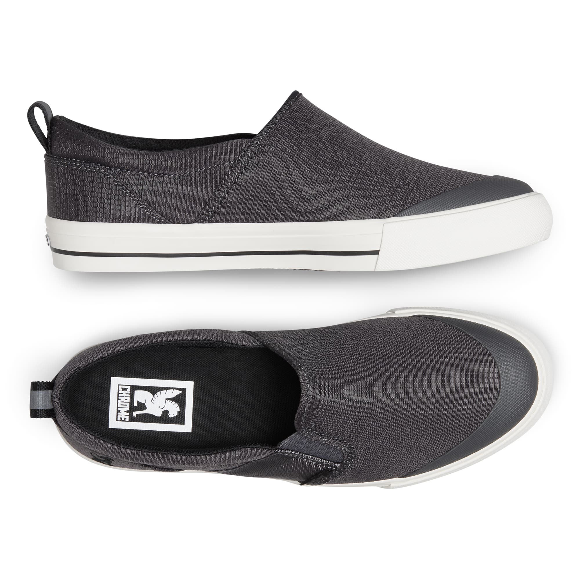 Dima 3.0 Slip-On Sneaker in grey inside detail #color_grey ripstop