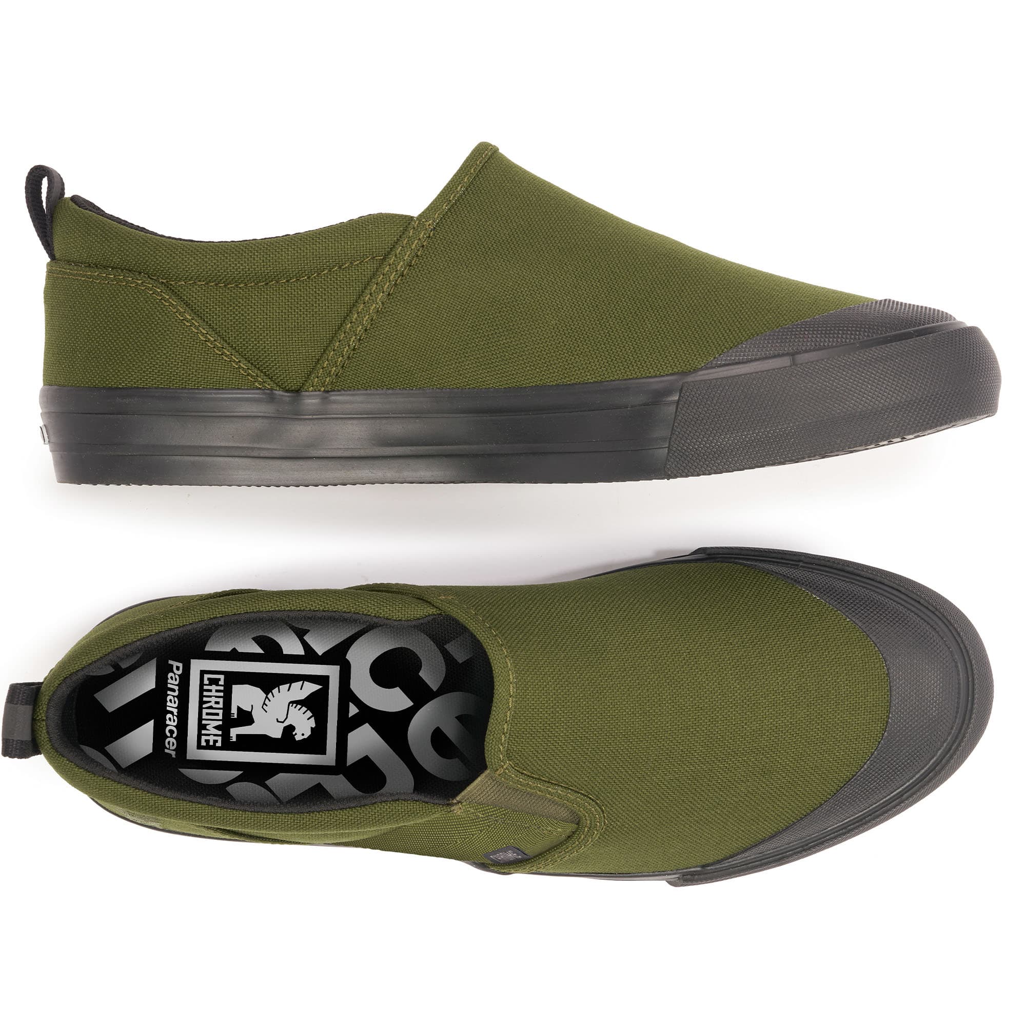 Dima 3.0 Slip-On Sneaker in green inside view #color_olive leaf