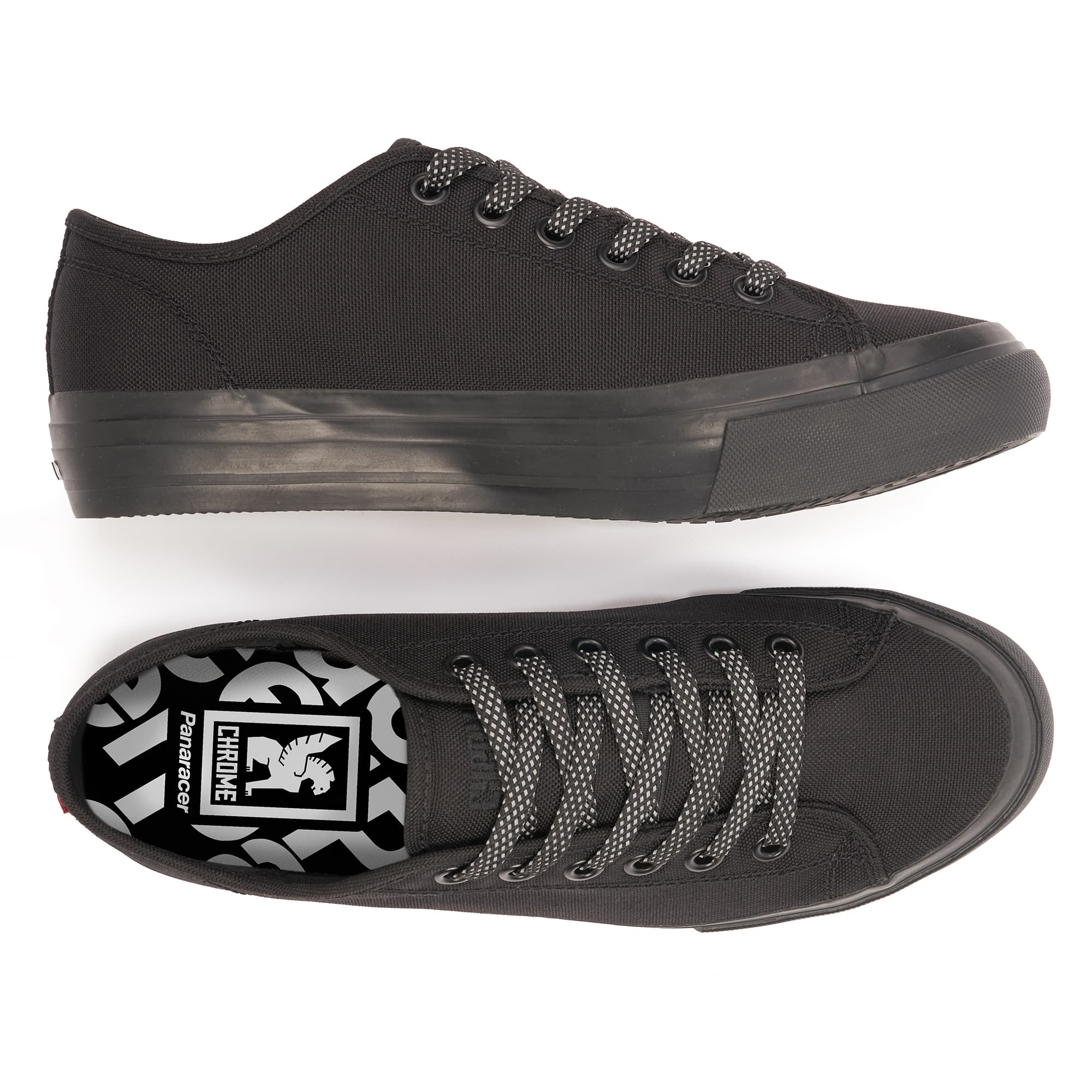 Kursk all weather SPD Sneaker in black inside view