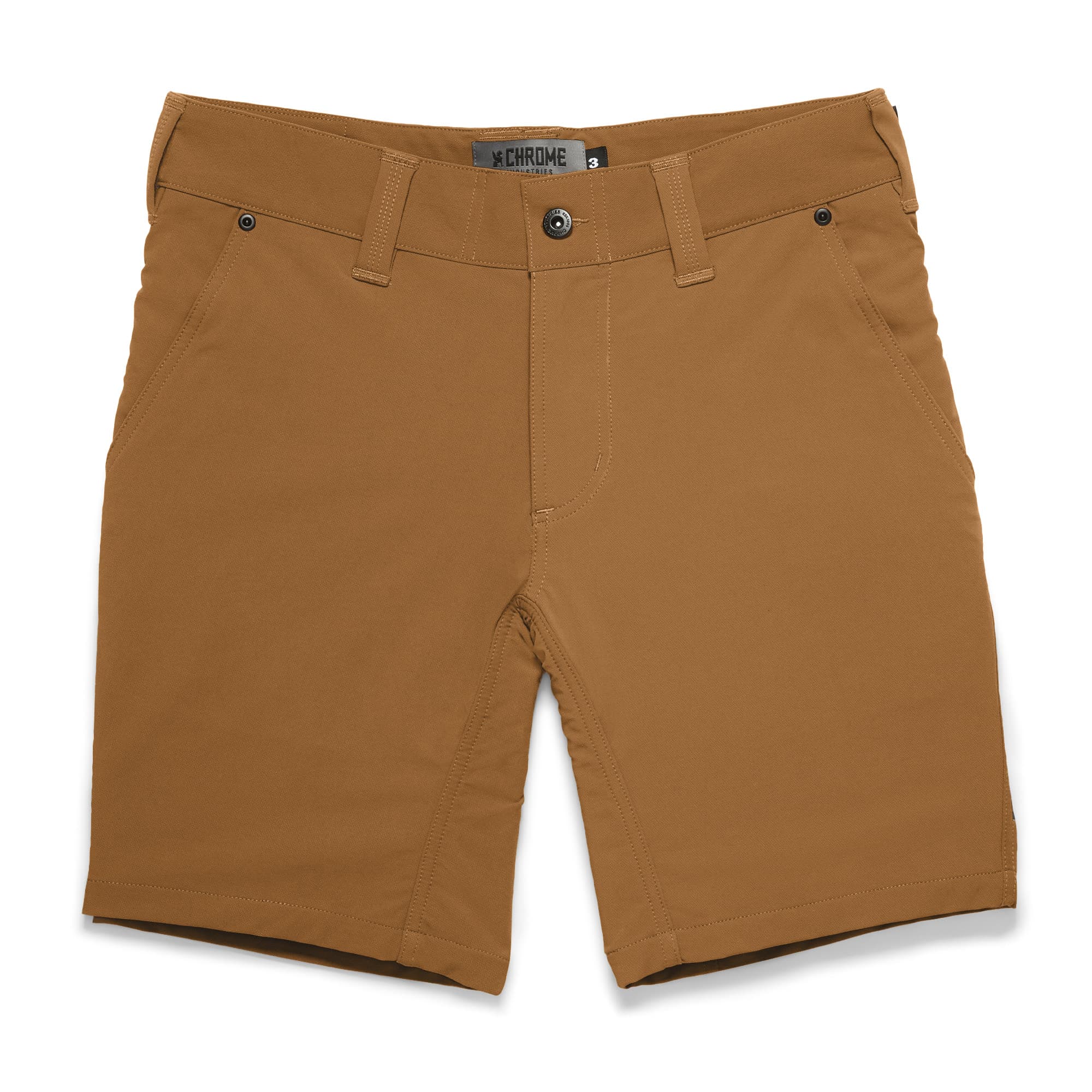 Men's tech Folsom Mid Short in brown #color_monks robe