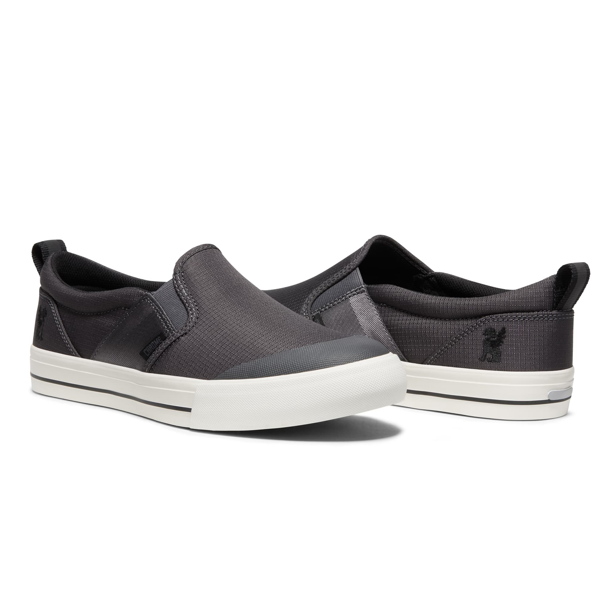 Dima 3.0 Slip-On Sneaker in grey side view #color_grey ripstop