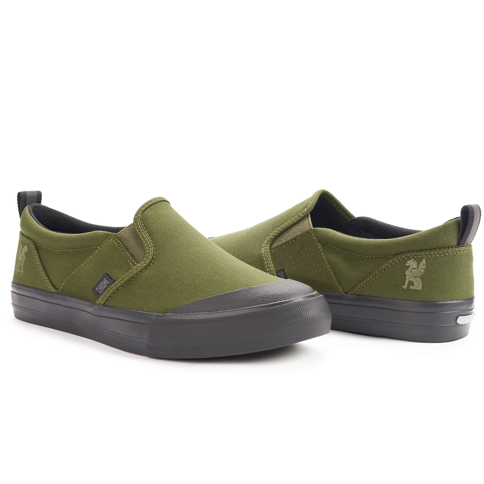 Dima 3.0 Slip-On Sneaker in green side view #color_olive leaf