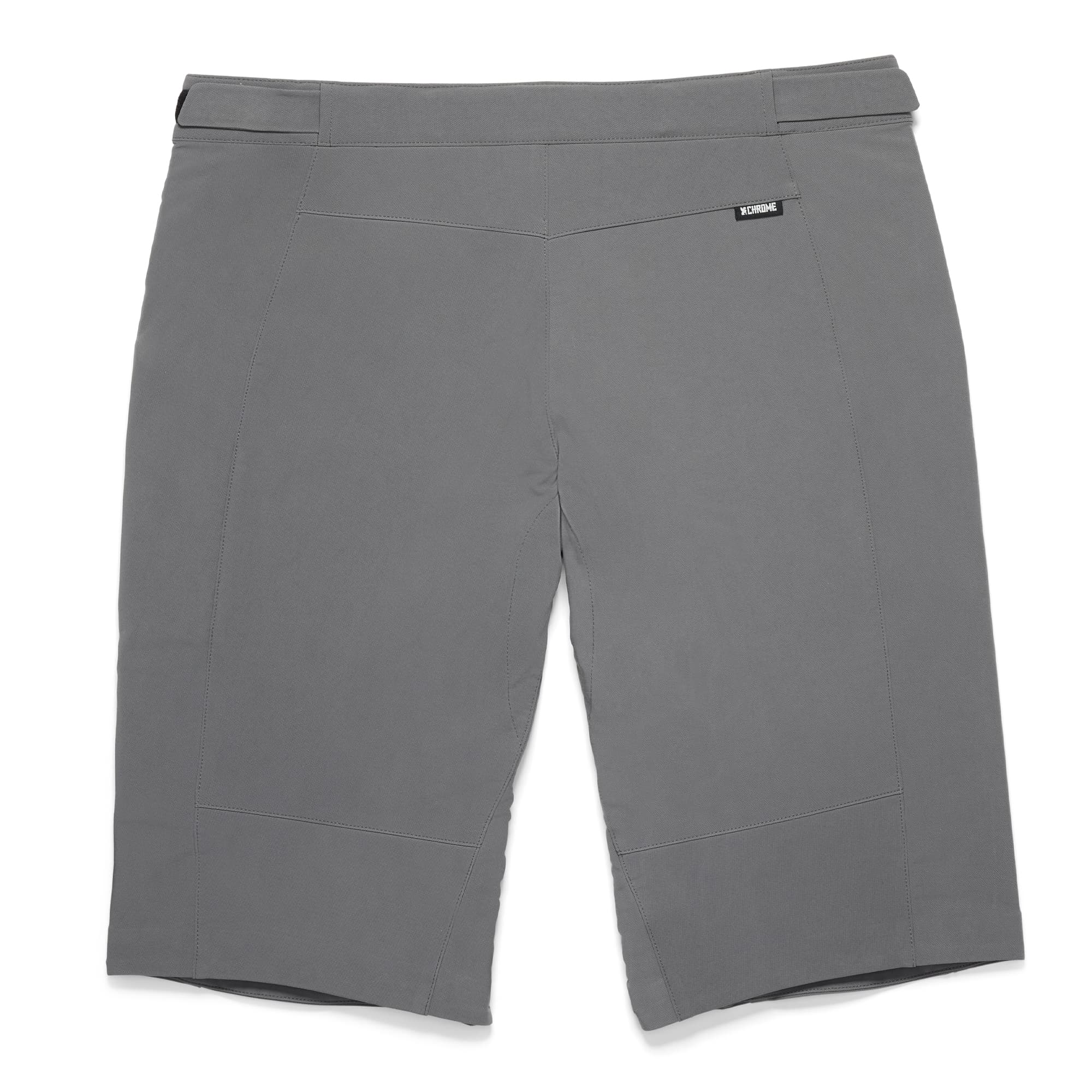 Men's tech Sutro Short in grey back view #color_castle rock