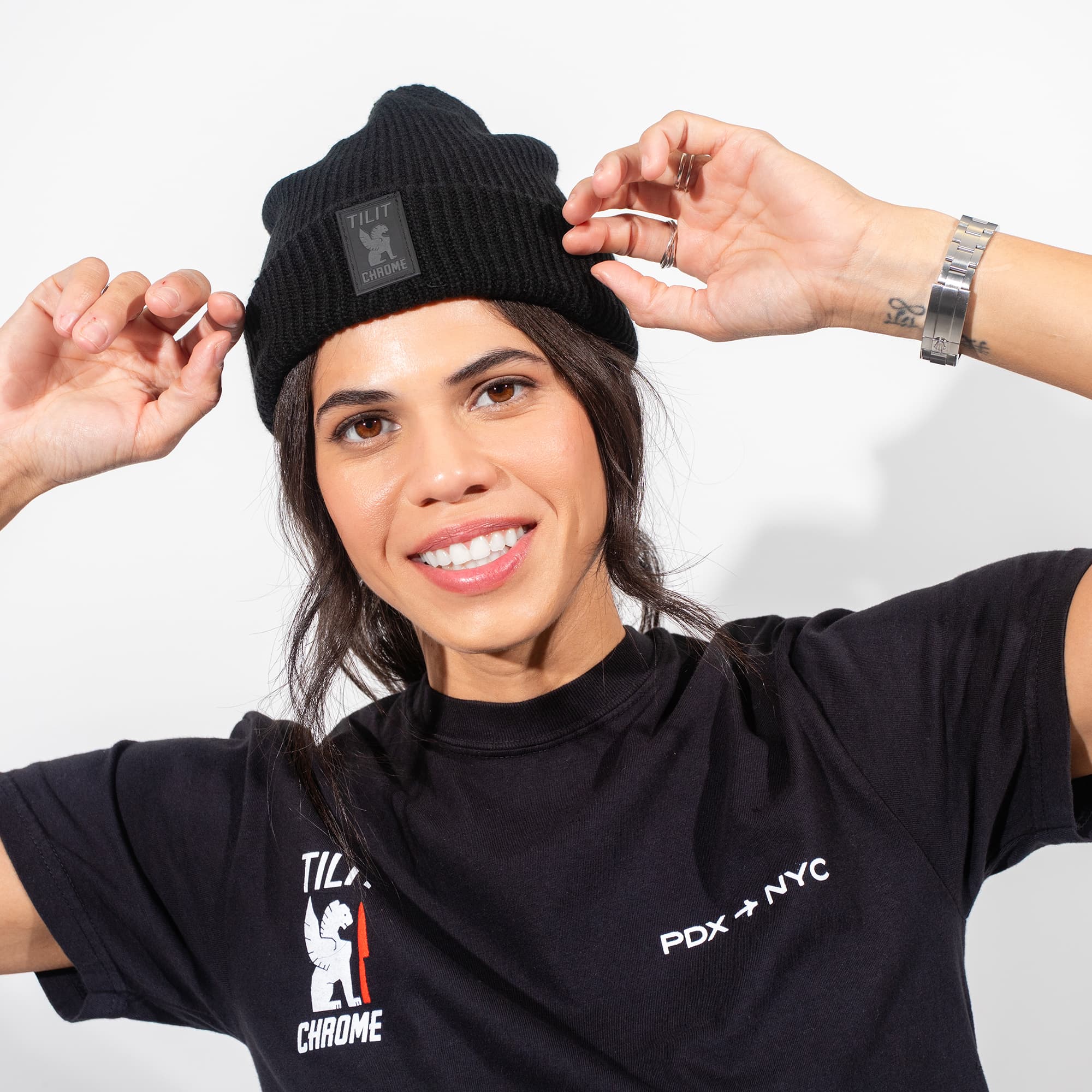 Chrome x TILIT Chef Beanie