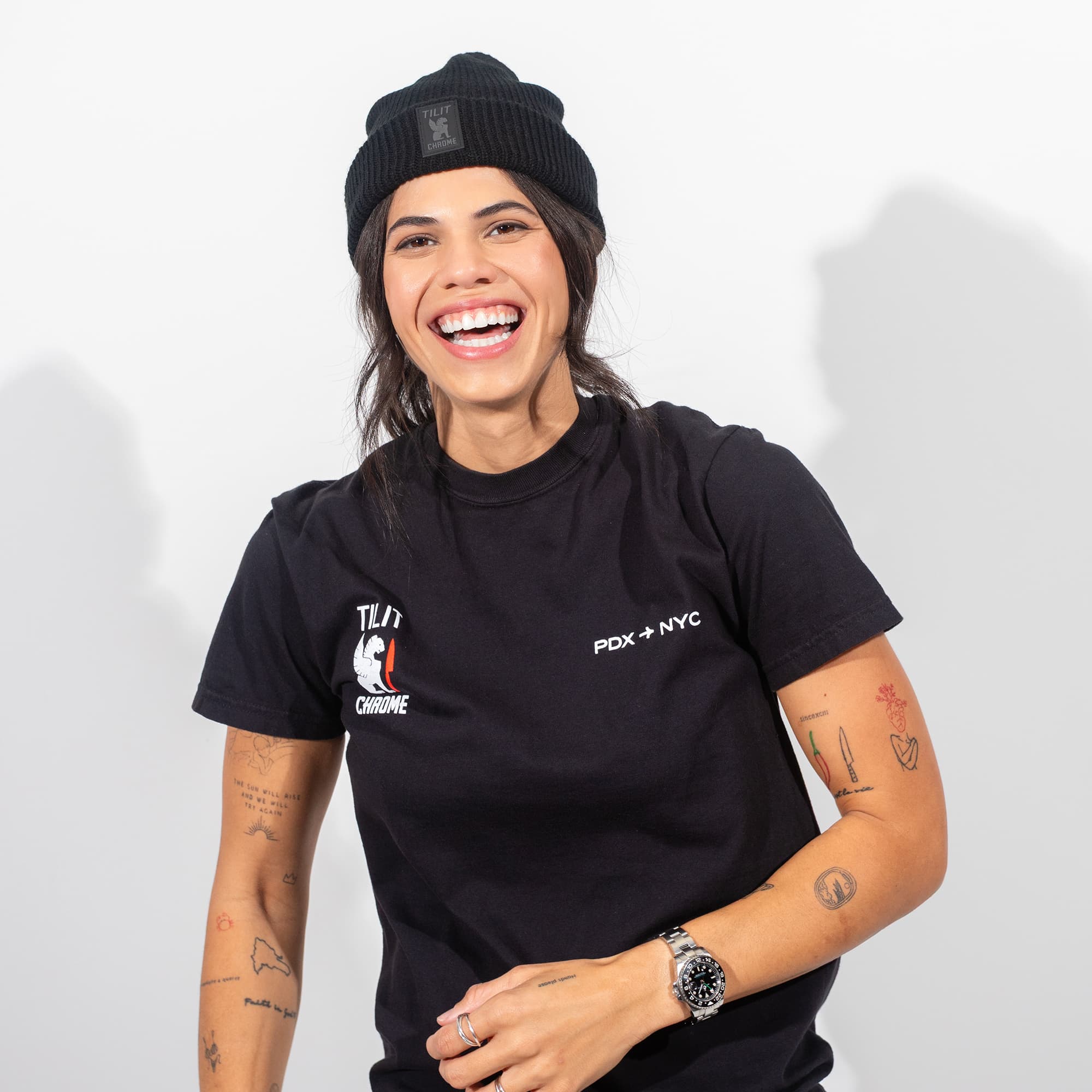 Chrome x TILIT Chef Beanie