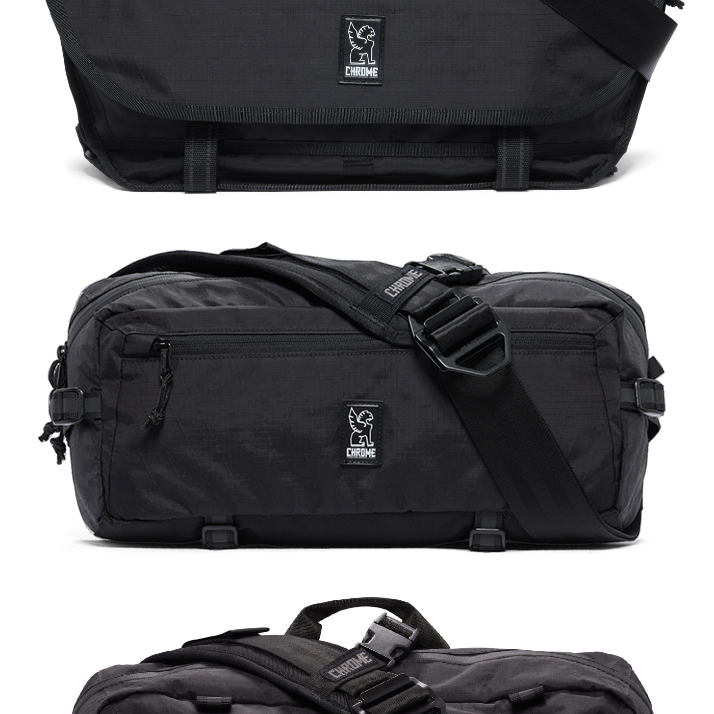 New LTD Black X bags with interchangeable technology step 1 choose a bag