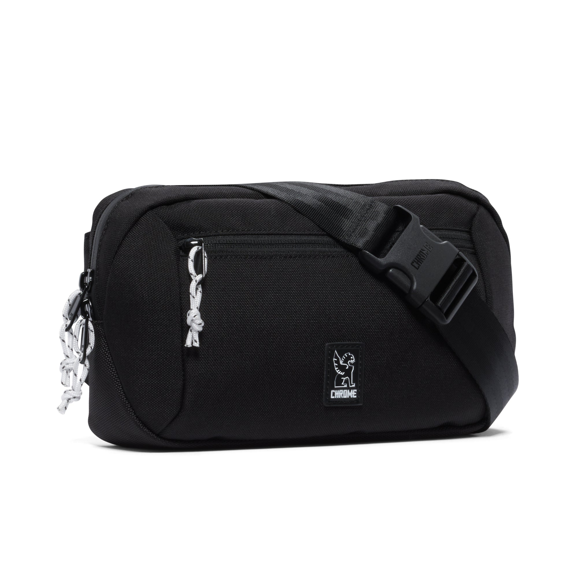 Ziptop waistpack collab with ALC with white liner #color_black / alc black